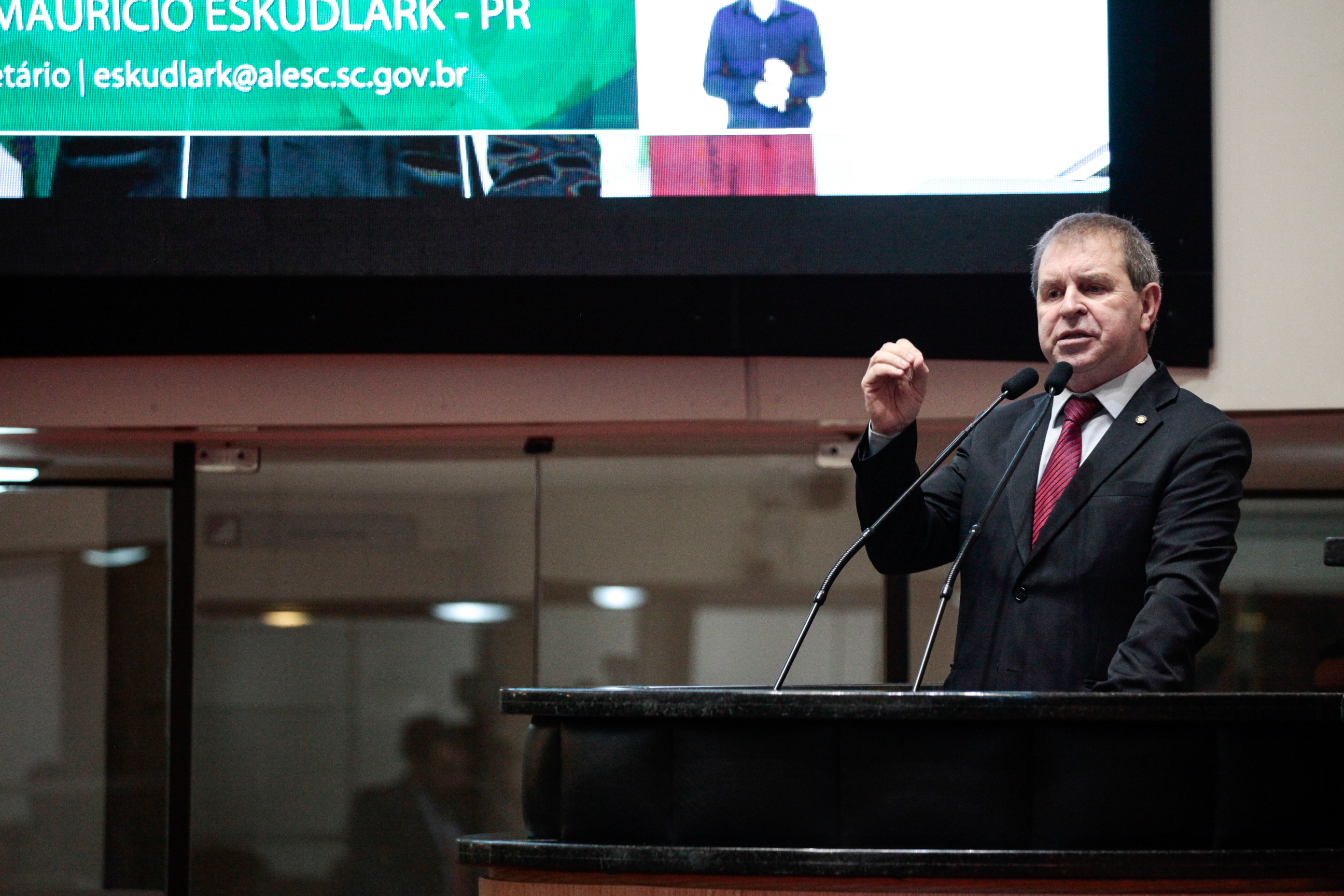 Deputado Mauricio Eskudlark (PR). Sessão Ordinária