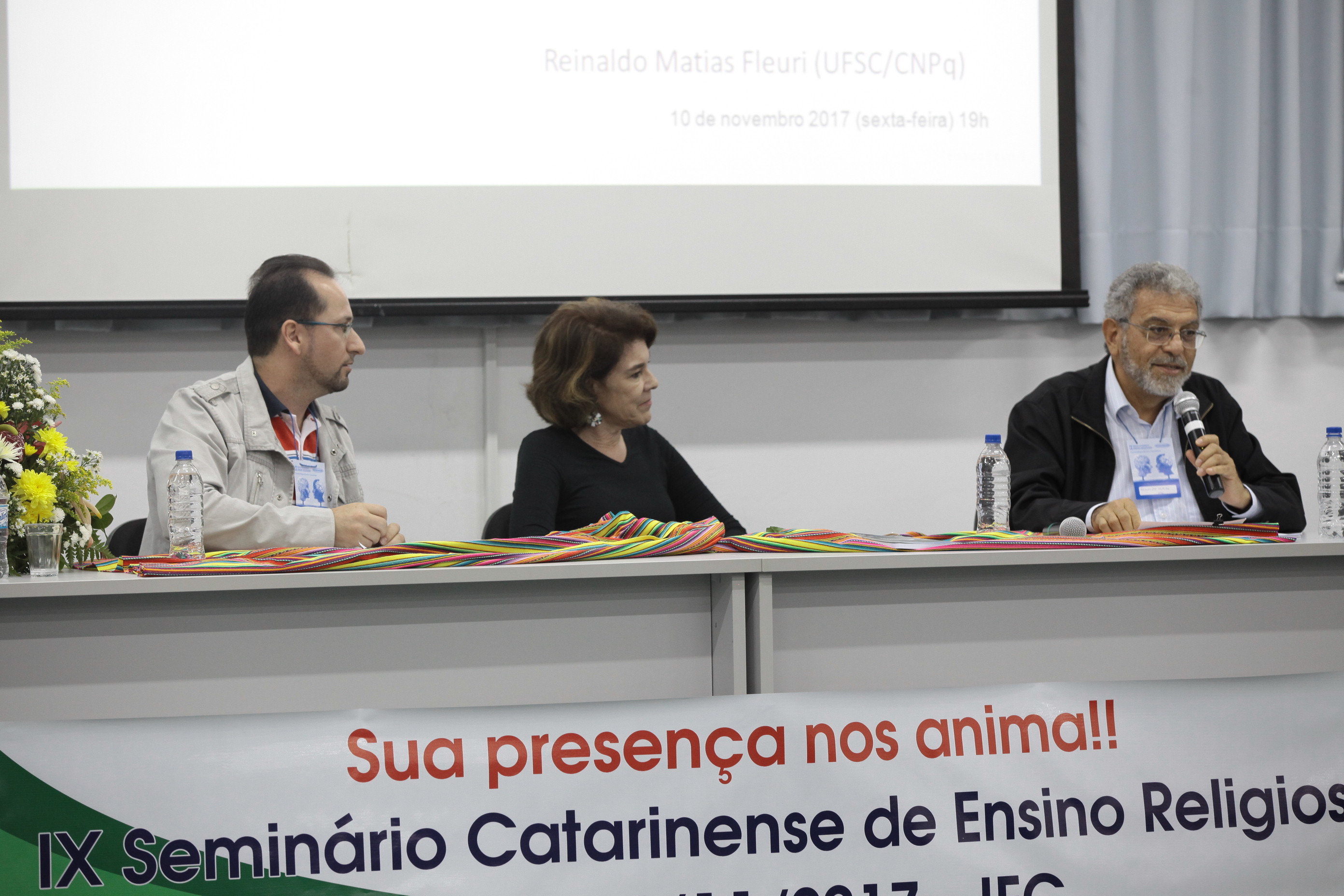 IX Seminário Catarinense de Ensino Religioso (SECAER) - Rio do Sul. Reinaldo Matias Fleuri.