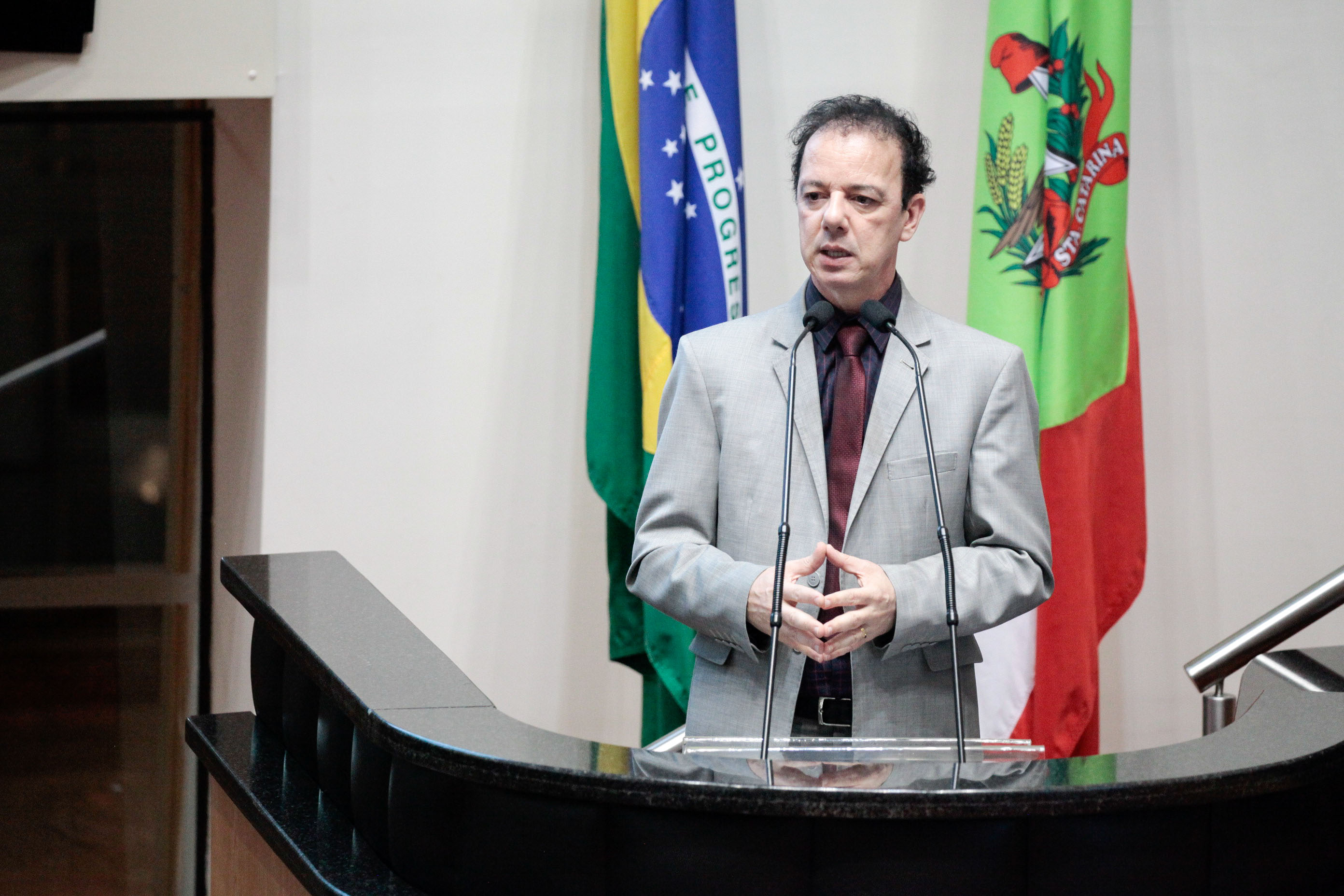 Deputado Ismael dos Santos (PSD). Sessão Ordinária.