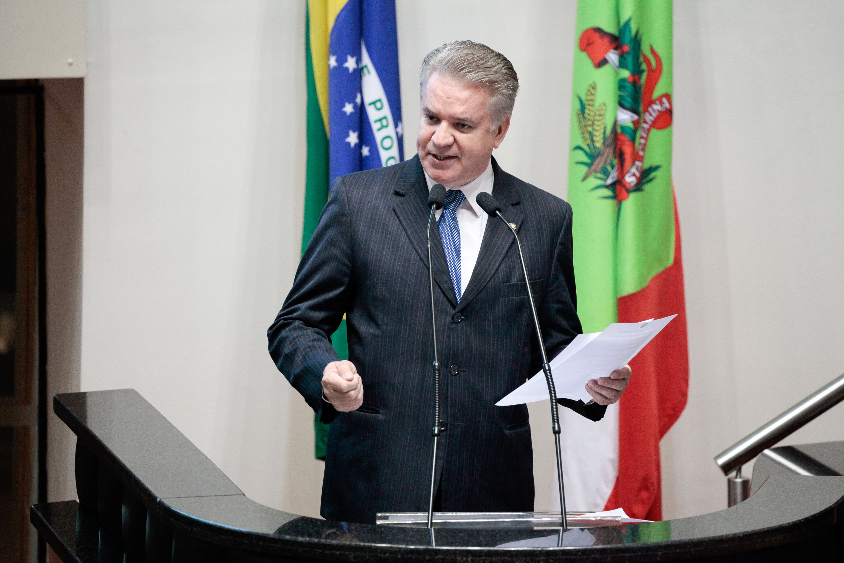Deputado Cesar Valduga (PCdoB). Sessão Ordinária.