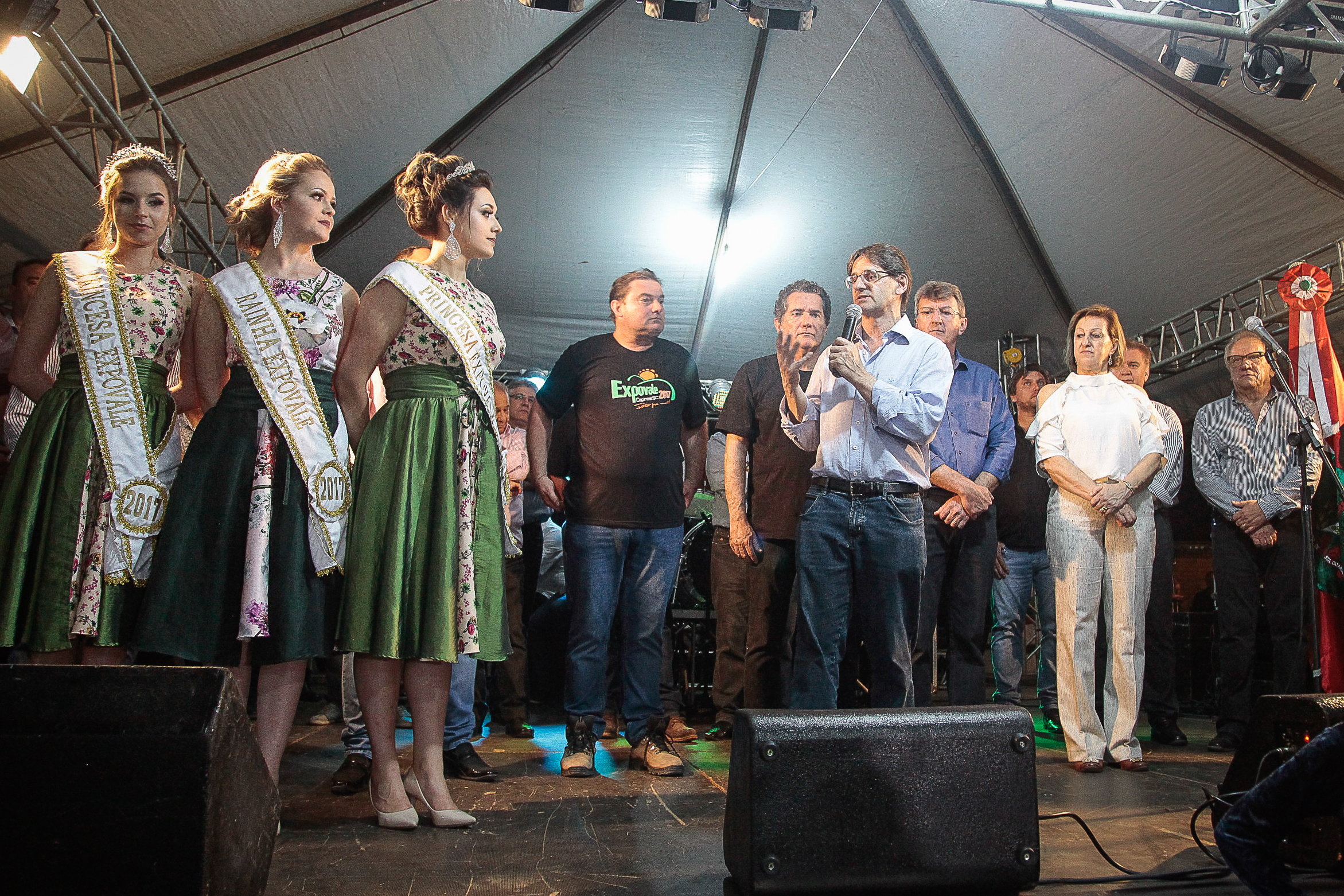 Abertura oficial da Expovale Capinzal 2017.