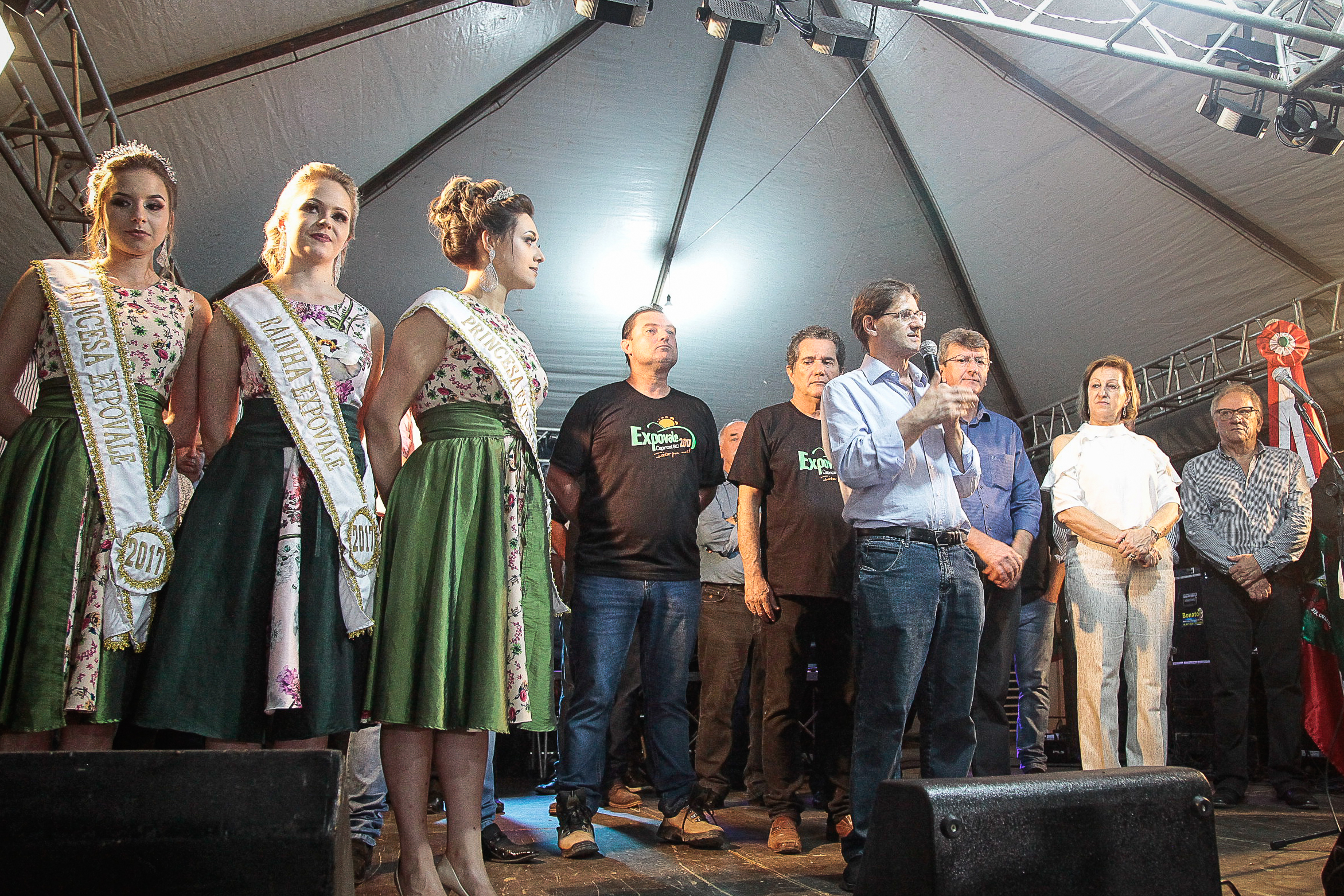 Abertura oficial da Expovale Capinzal 2017. Deputado Estadual Neodi Saretta.