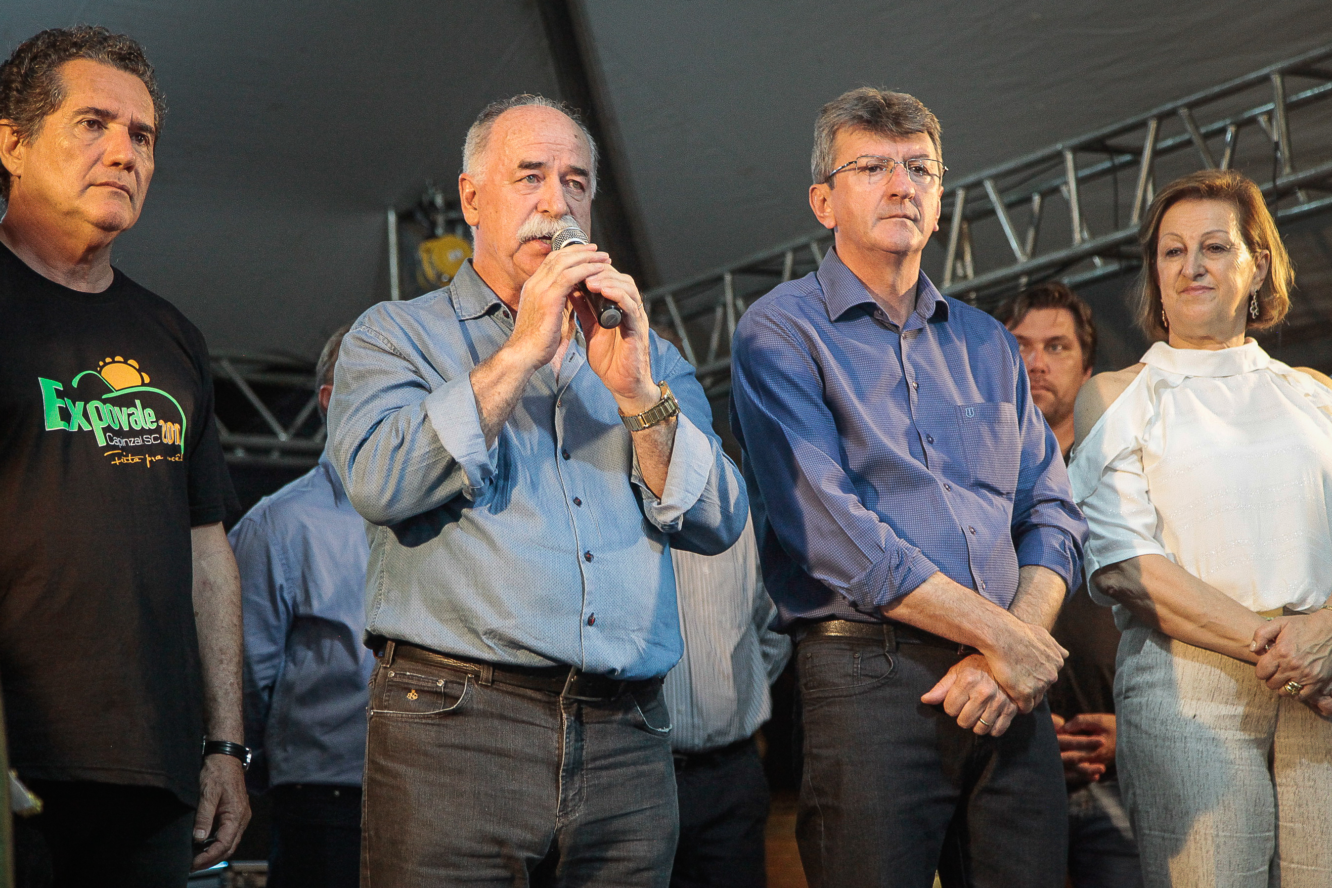 Abertura oficial da Expovale Capinzal 2017. Deputado Estadual Romildo Titon.