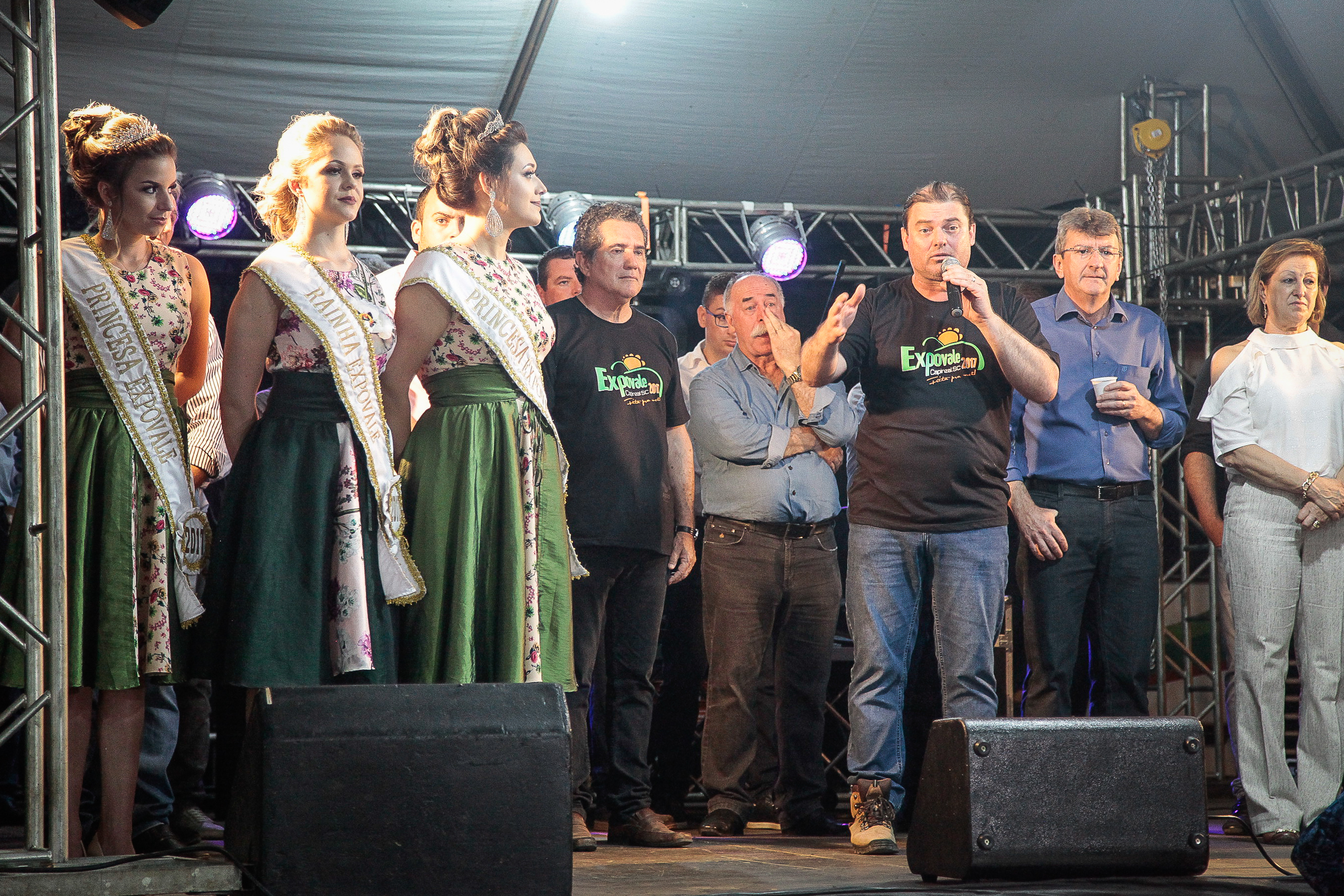 Abertura oficial da Expovale Capinzal 2017.