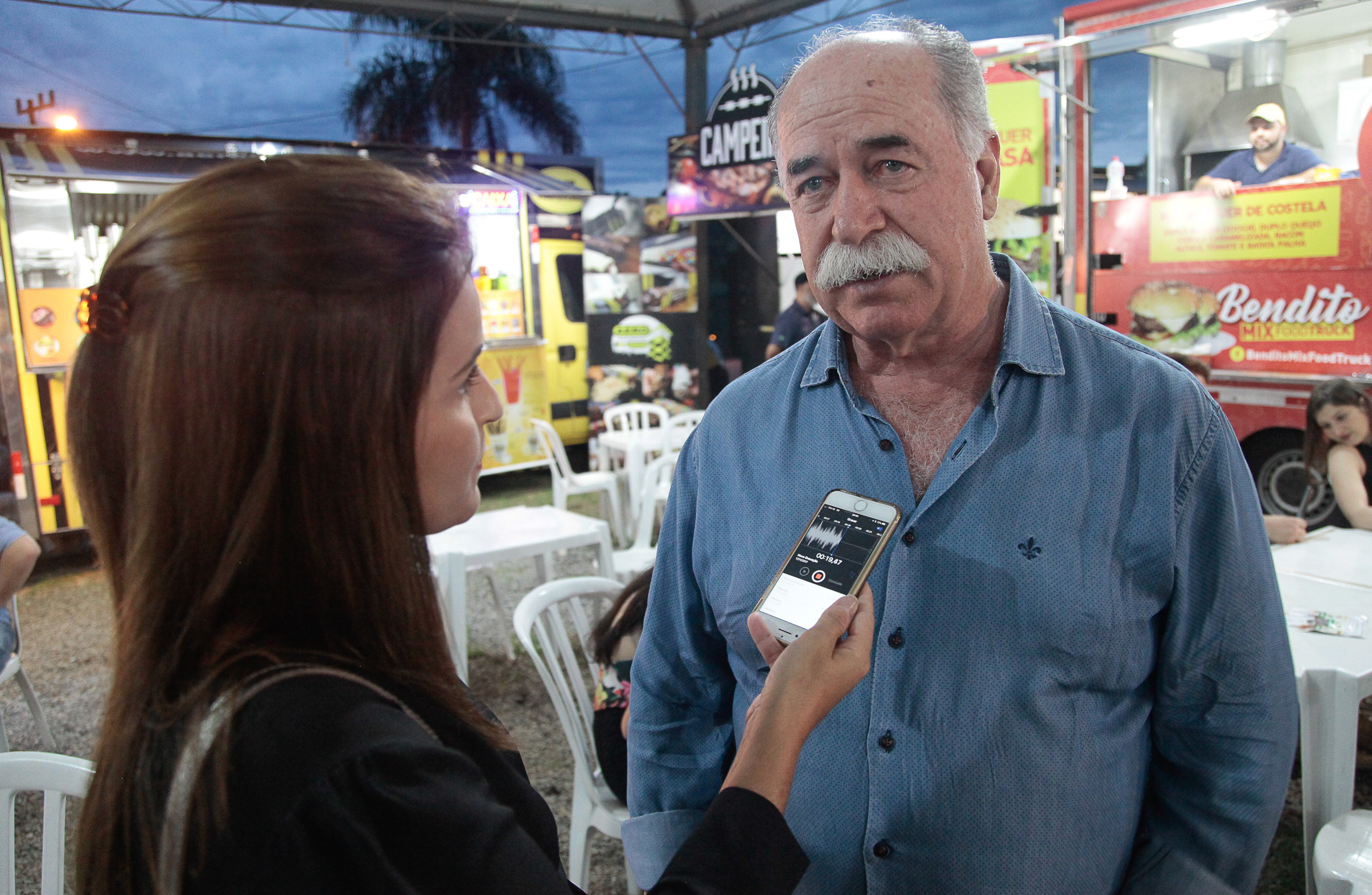 Abertura oficial da Expovale Capinzal 2017. Deputado Estadual Romildo Titon.
