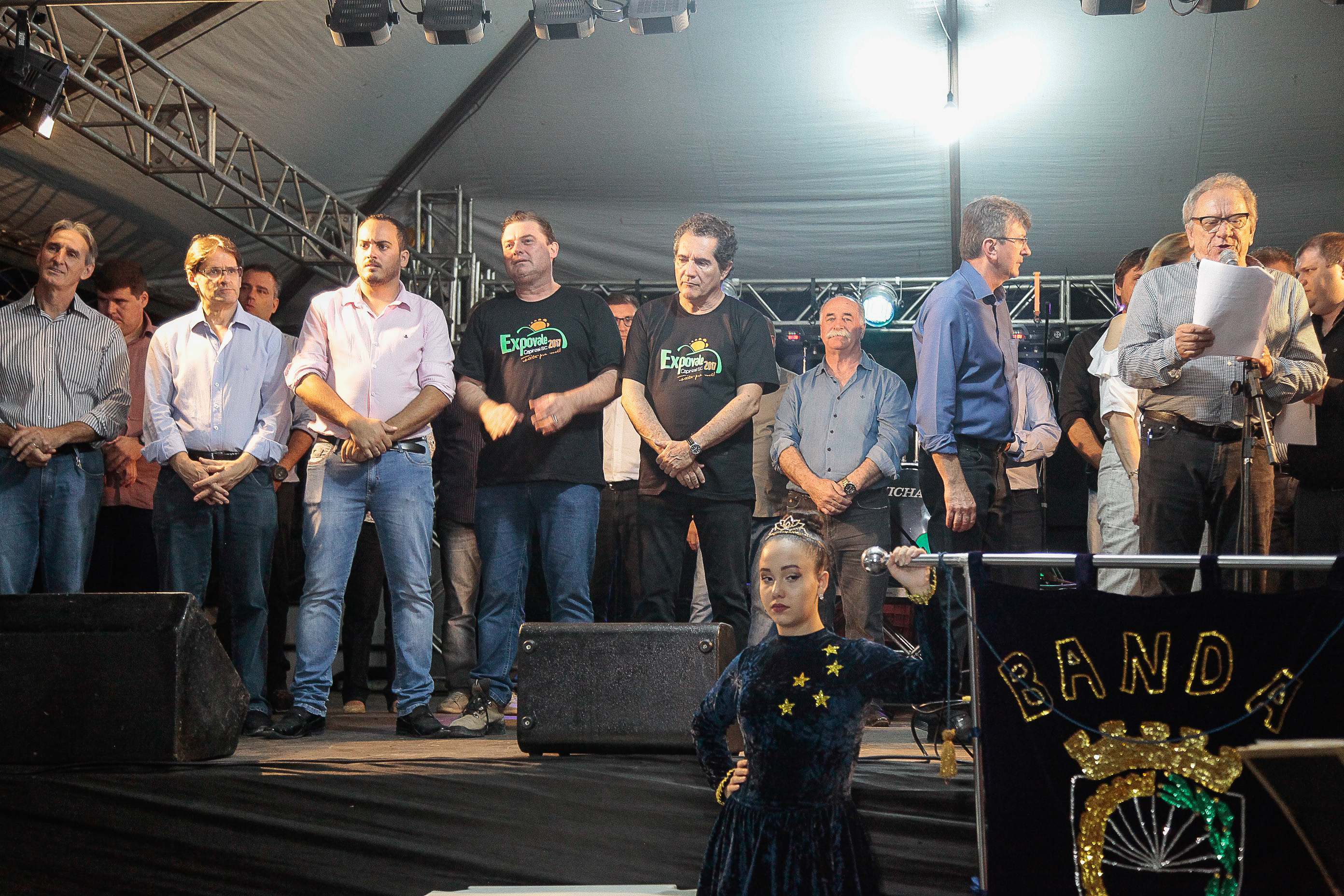 Abertura oficial da Expovale Capinzal 2017.