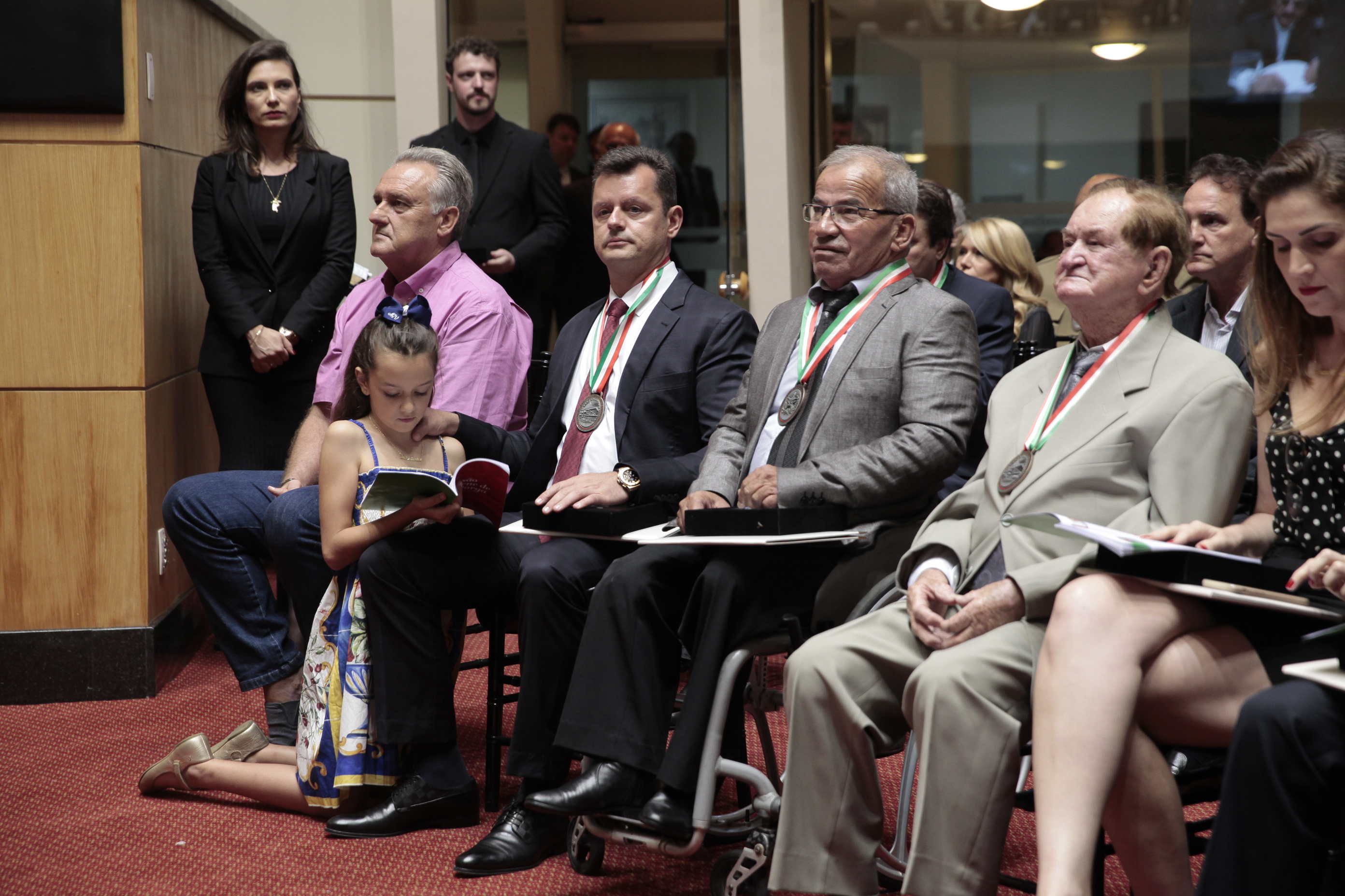 Sessão Solene de Concessão da Comenda do Legislativo Catarinense. Foto: Fábio Queiroz