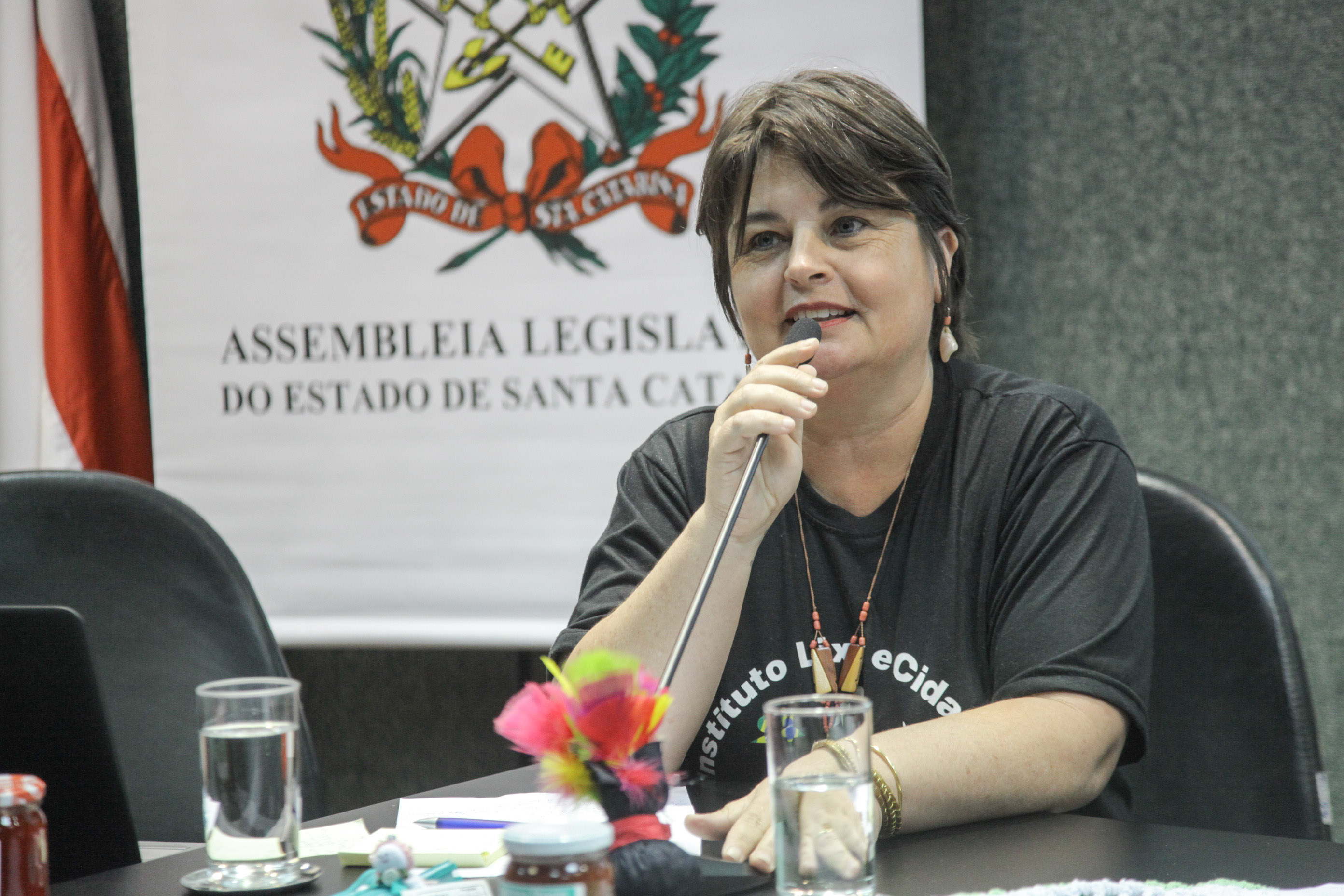 Audiência Pública sobre a Política de Economia Solidária em SC.