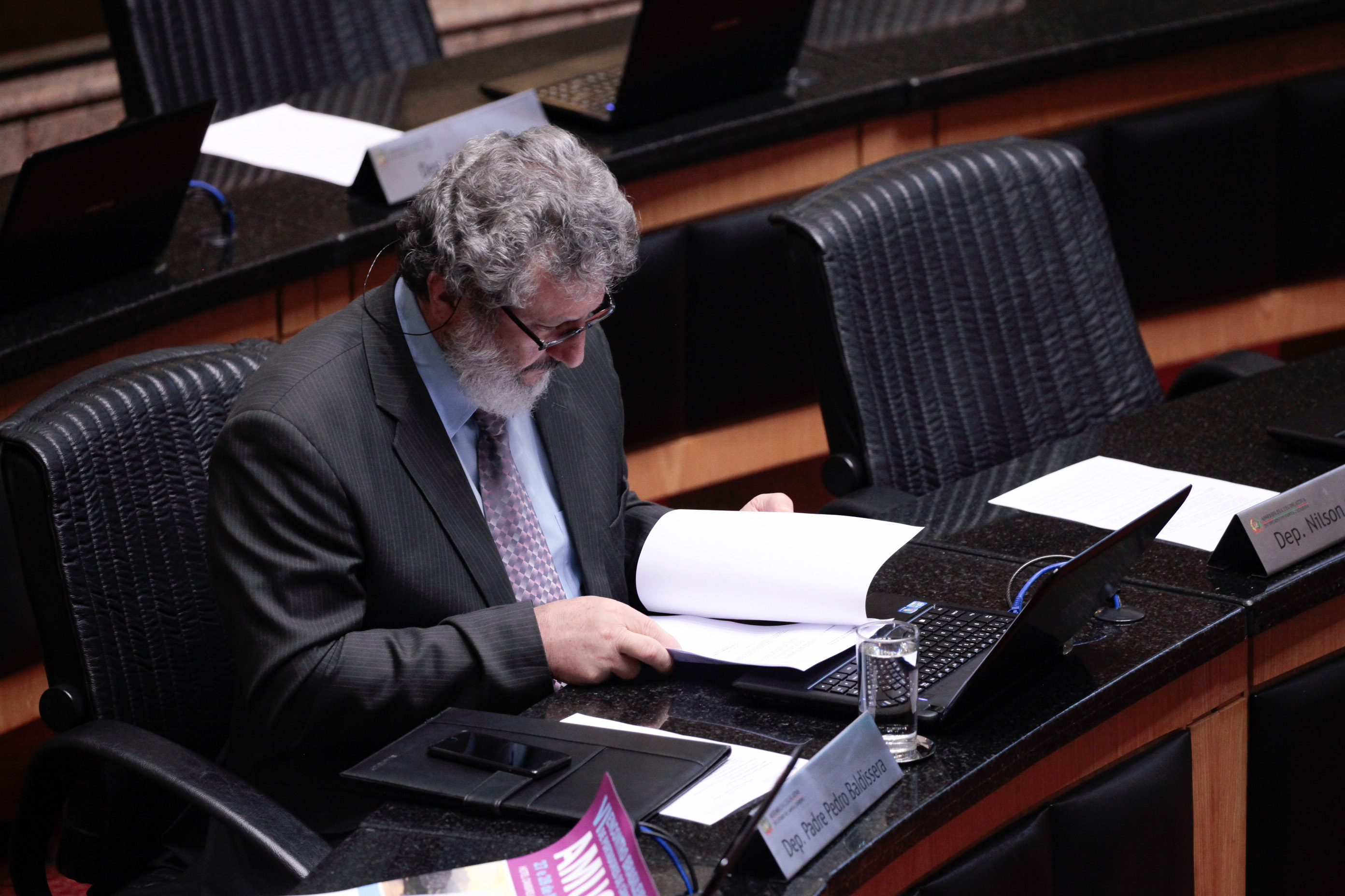 Deputado Padre Pedro Baldissera (PT). Sessão Ordinária. Foto: Karina Ferreira / Agência AL