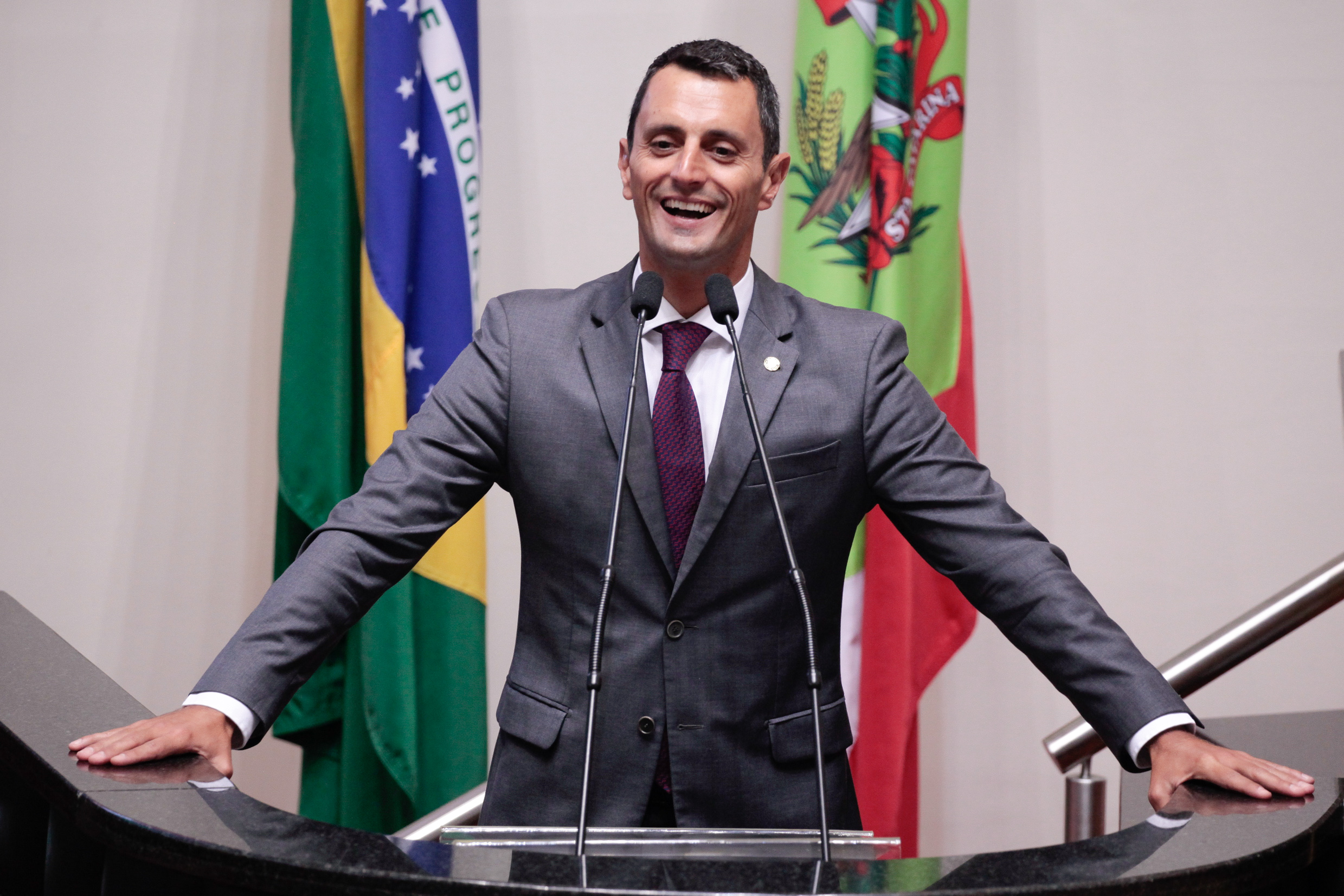 Deputado João Amin (PP). Sessão Ordinária. Foto: Karina Ferreira / Agência AL