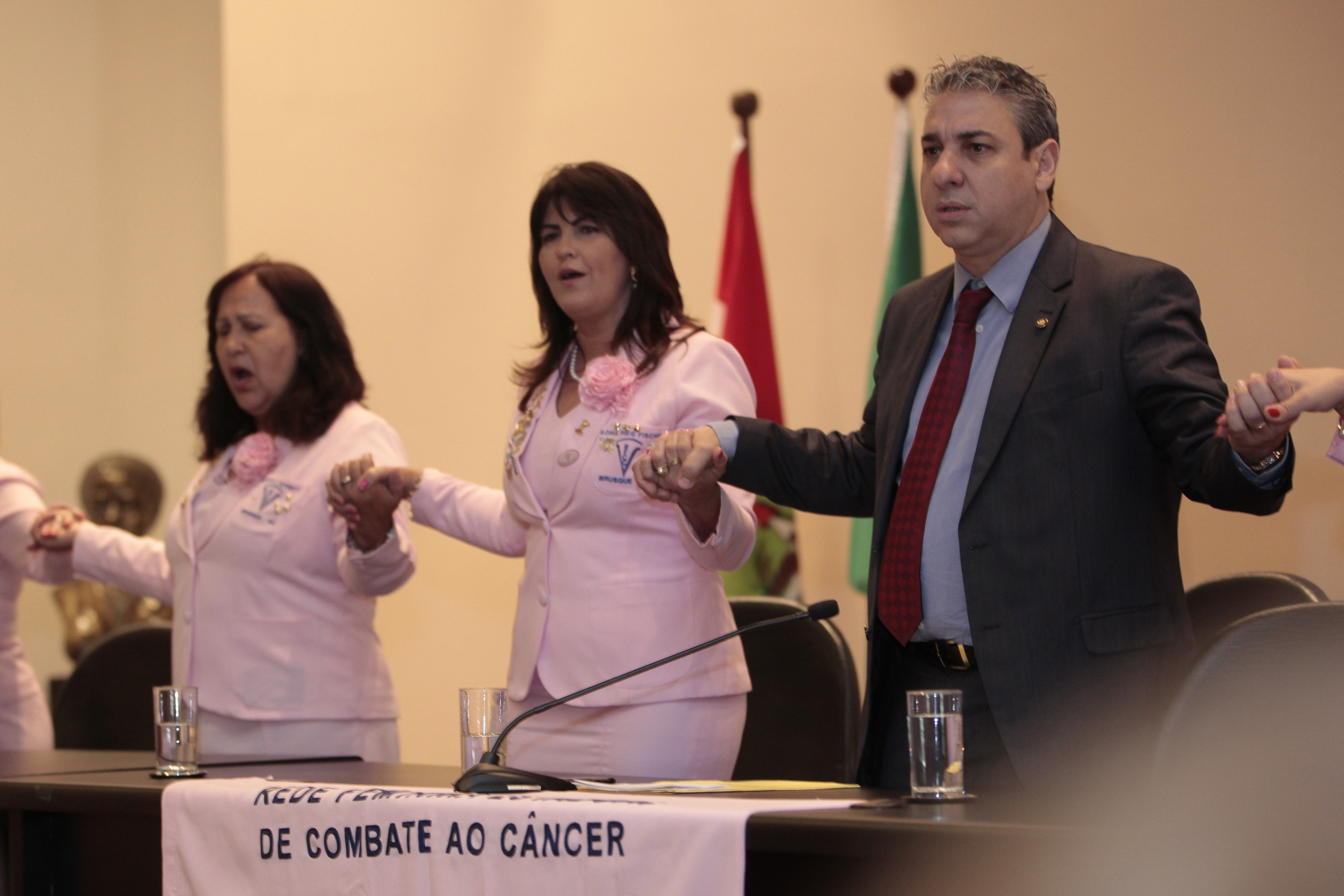 Encontro da Rede Feminina de Combate ao Câncer do Estado de Santa Catarina.