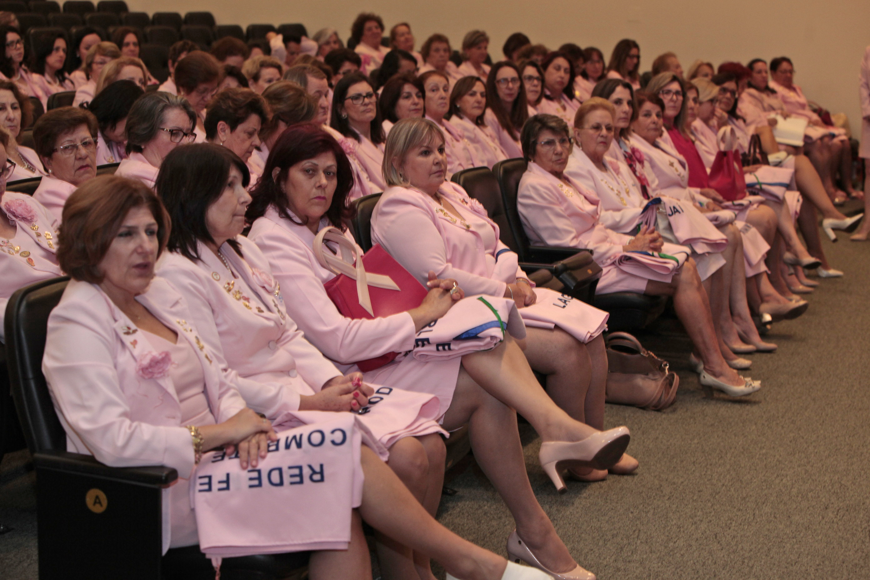 Encontro da Rede Feminina de Combate ao Câncer do Estado de Santa Catarina.