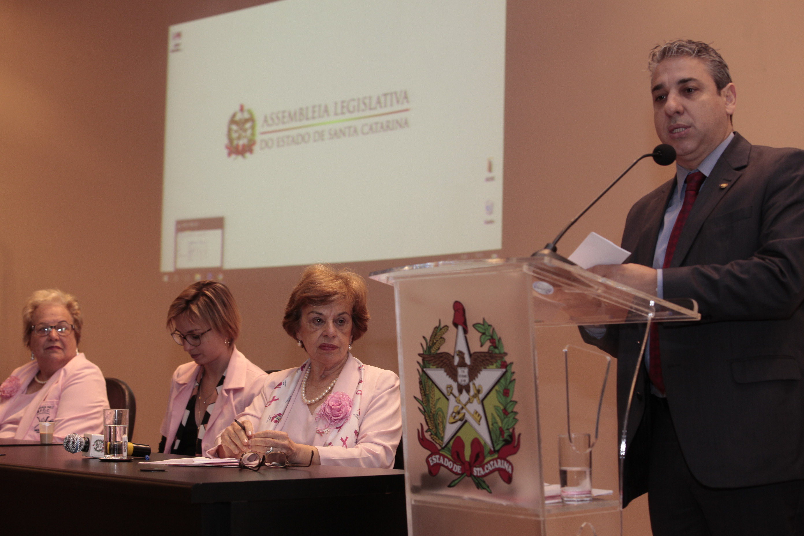 Encontro da Rede Feminina de Combate ao Câncer do Estado de Santa Catarina.