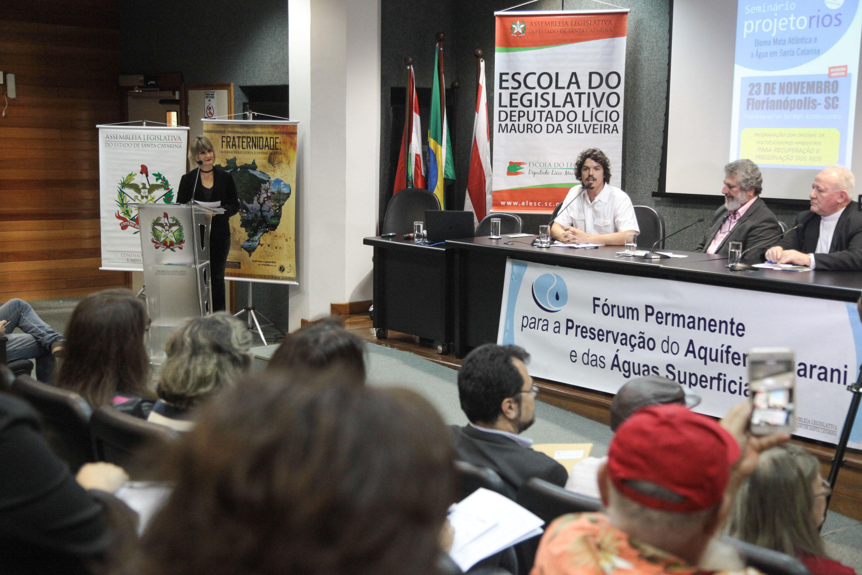 Seminário Bioma da Mata Atlântica e Água.