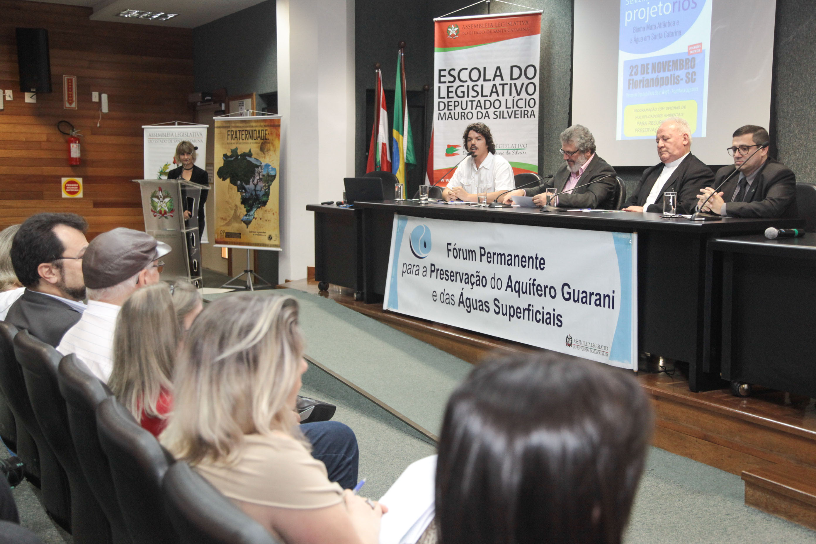 Seminário Bioma da Mata Atlântica e Água.