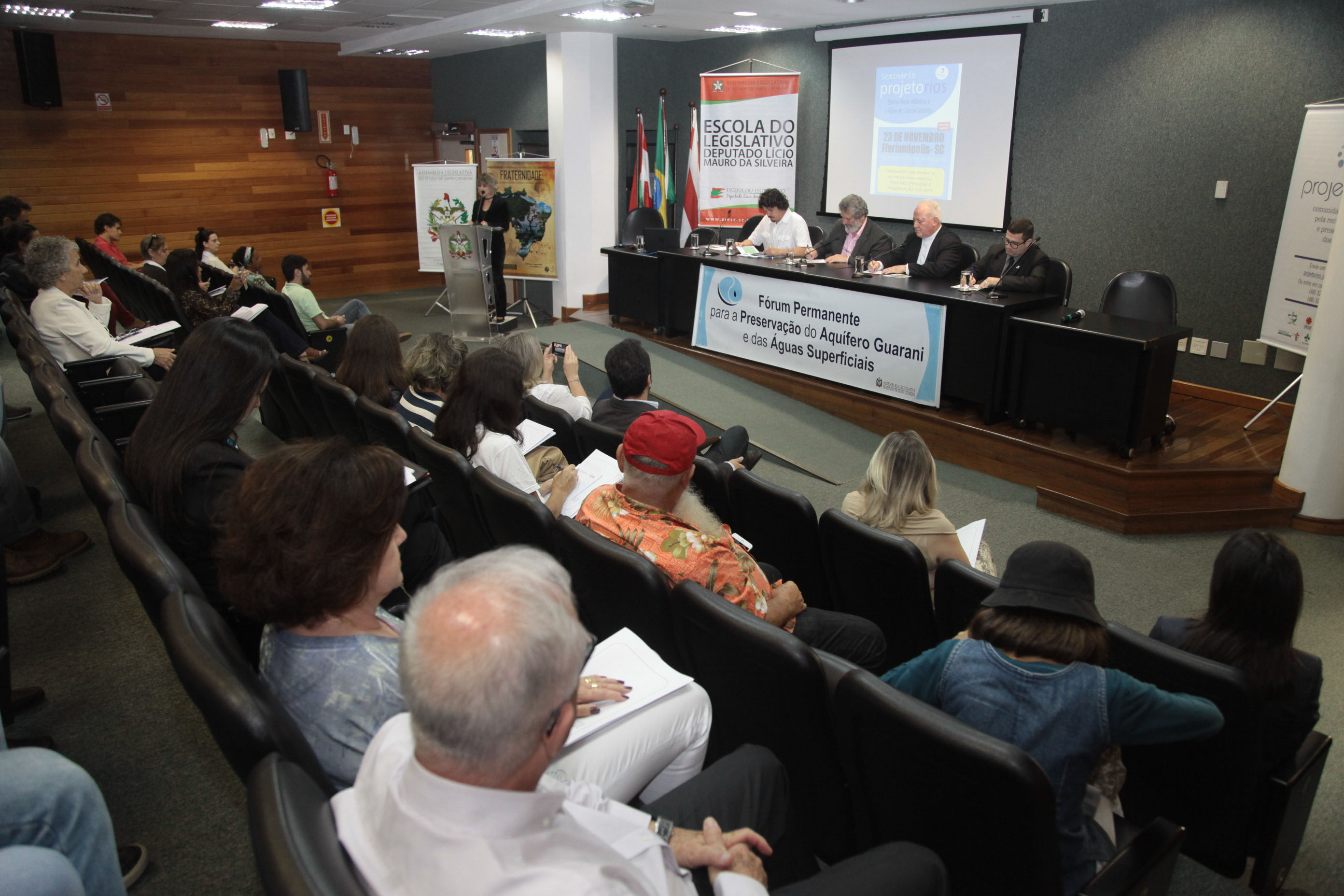 Seminário Bioma da Mata Atlântica e Água.