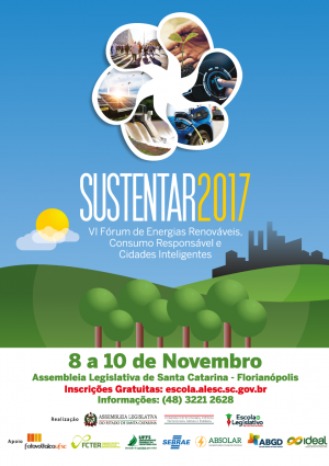 Sustentar 2017: evento na Capital  reúne especialistas em energias renováveis