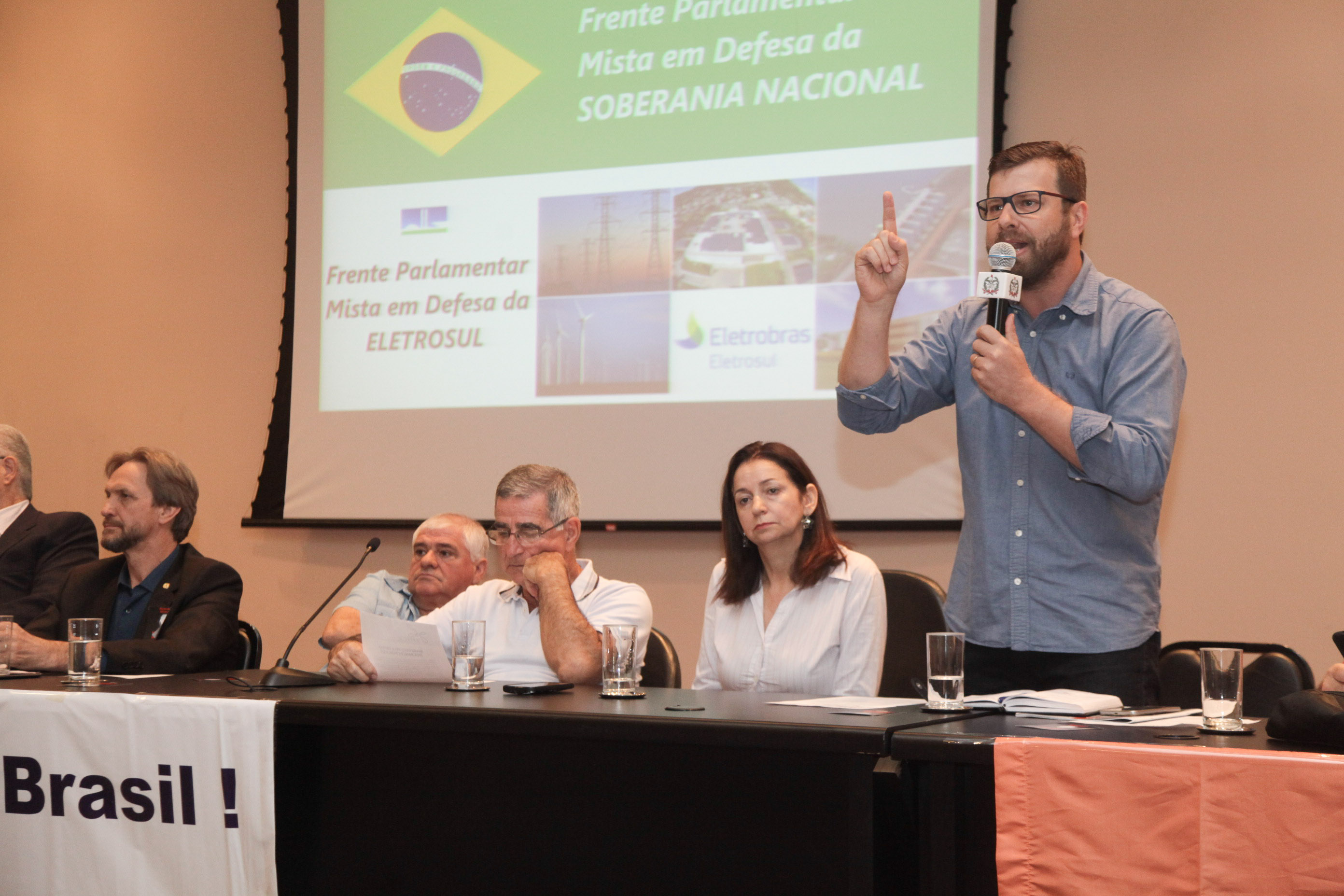 Lançamento da Frente Parlamentar em Defesa da Soberania Nacional.