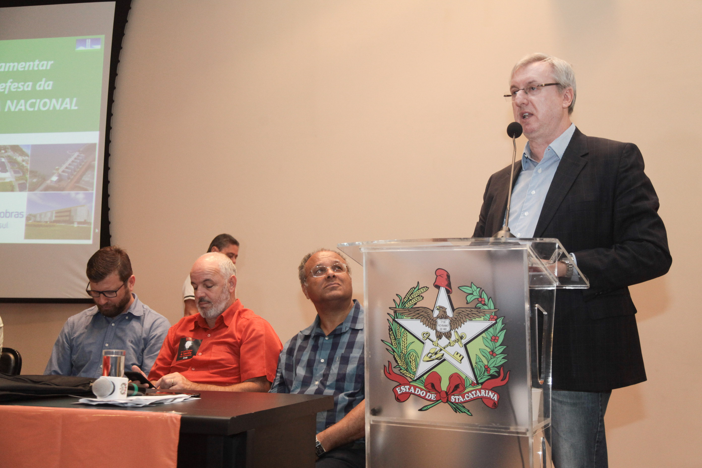 Lançamento da Frente Parlamentar em Defesa da Soberania Nacional.
