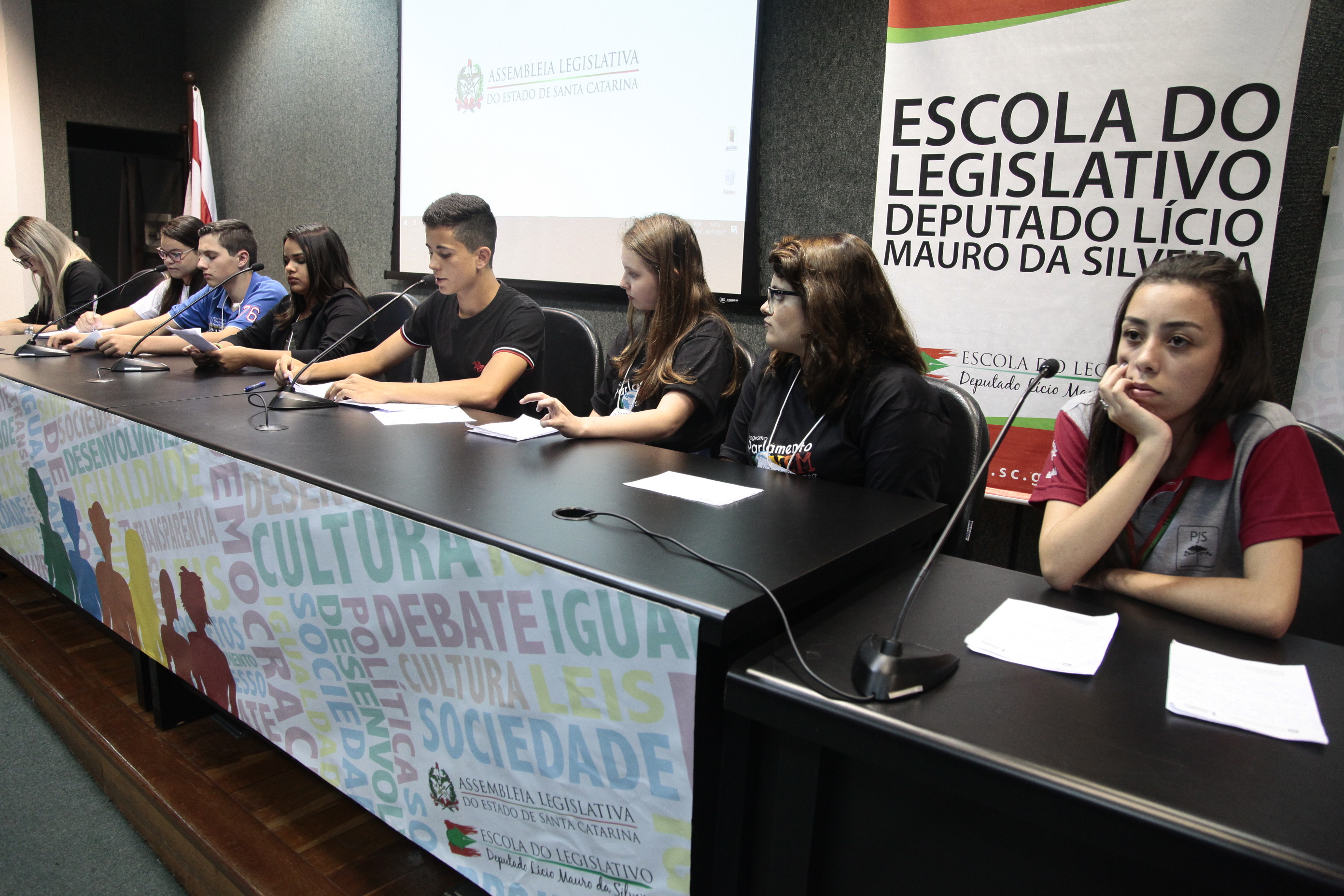 Parlamento Jovem - Instalação da CCJ