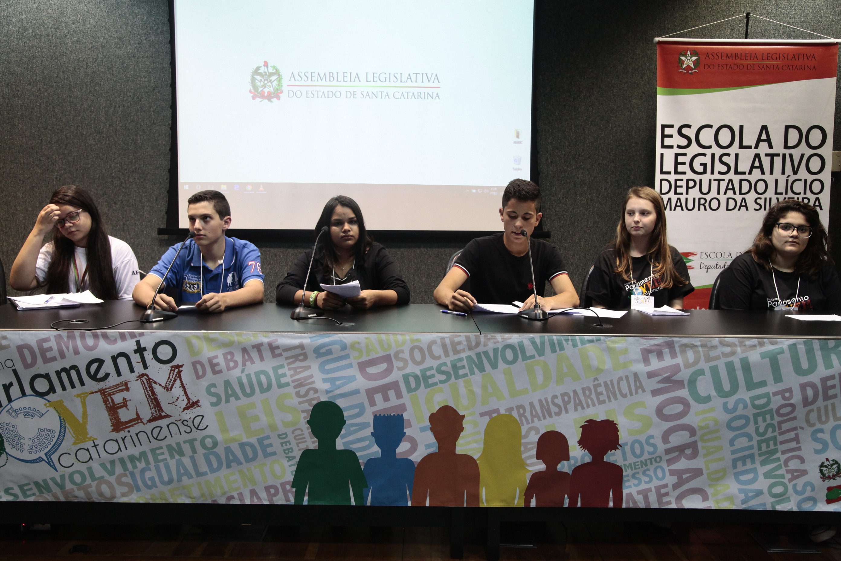 Parlamento Jovem - Instalação da CCJ