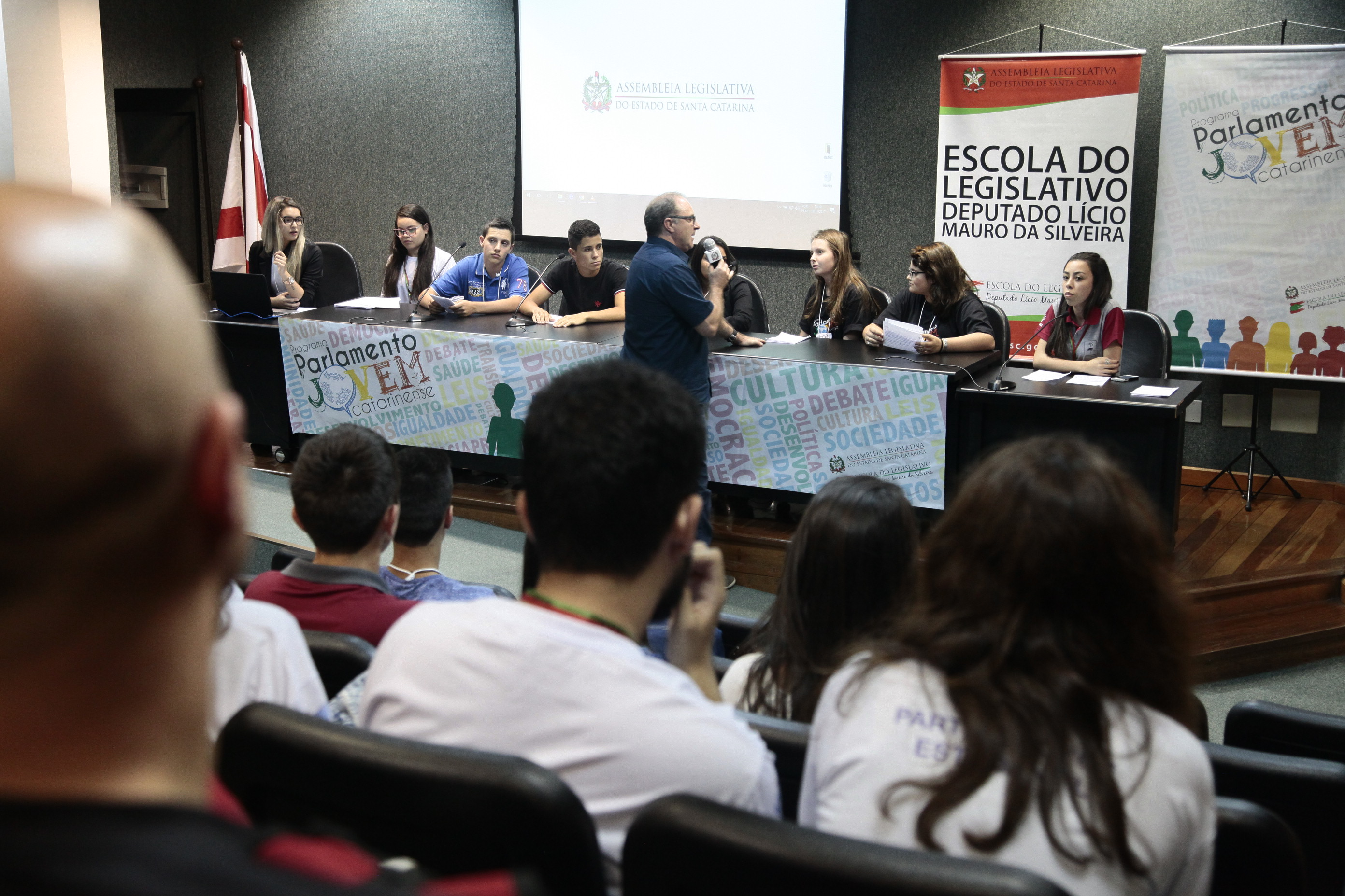 Parlamento Jovem - Instalação da CCJ