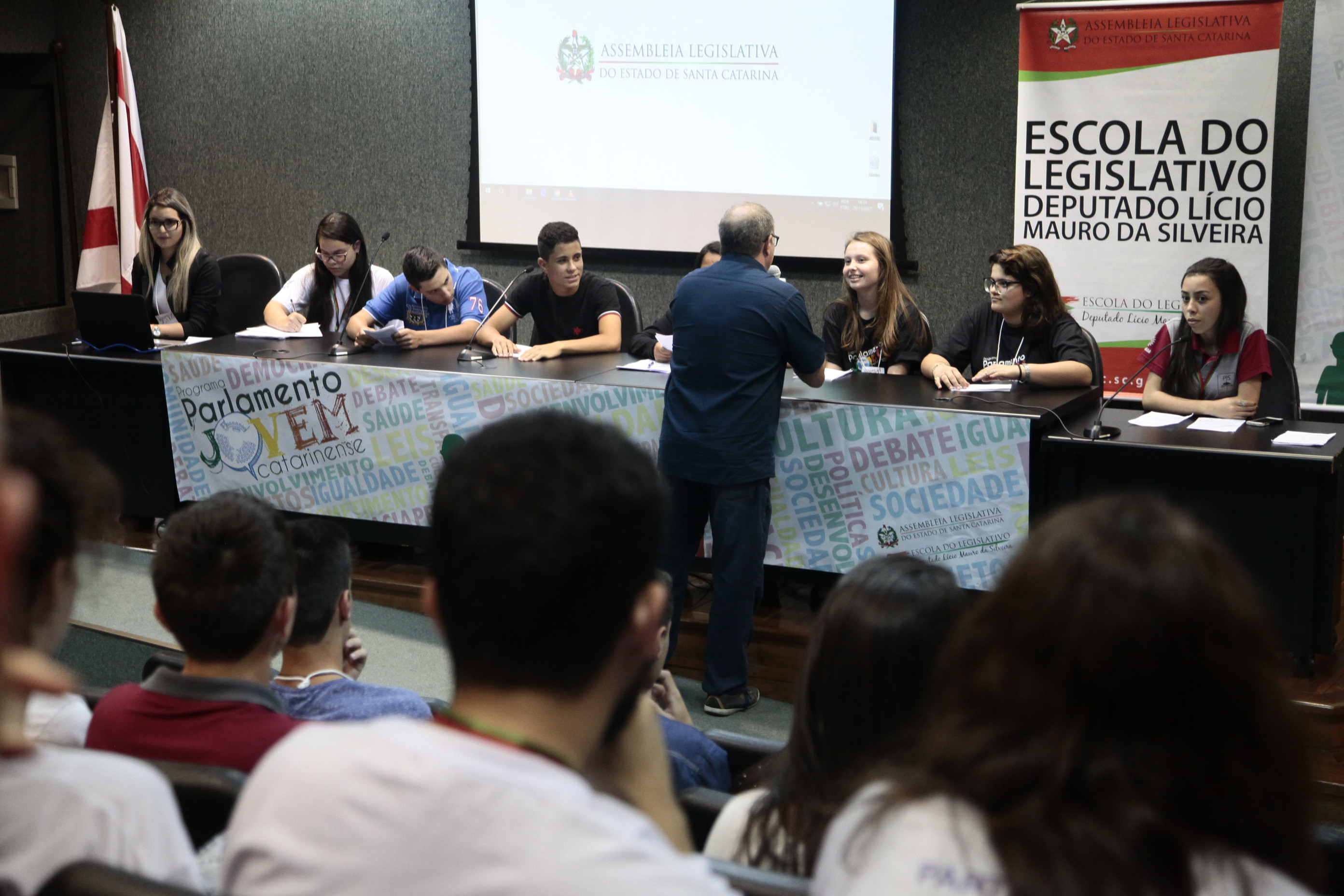 Parlamento Jovem - Instalação da CCJ
