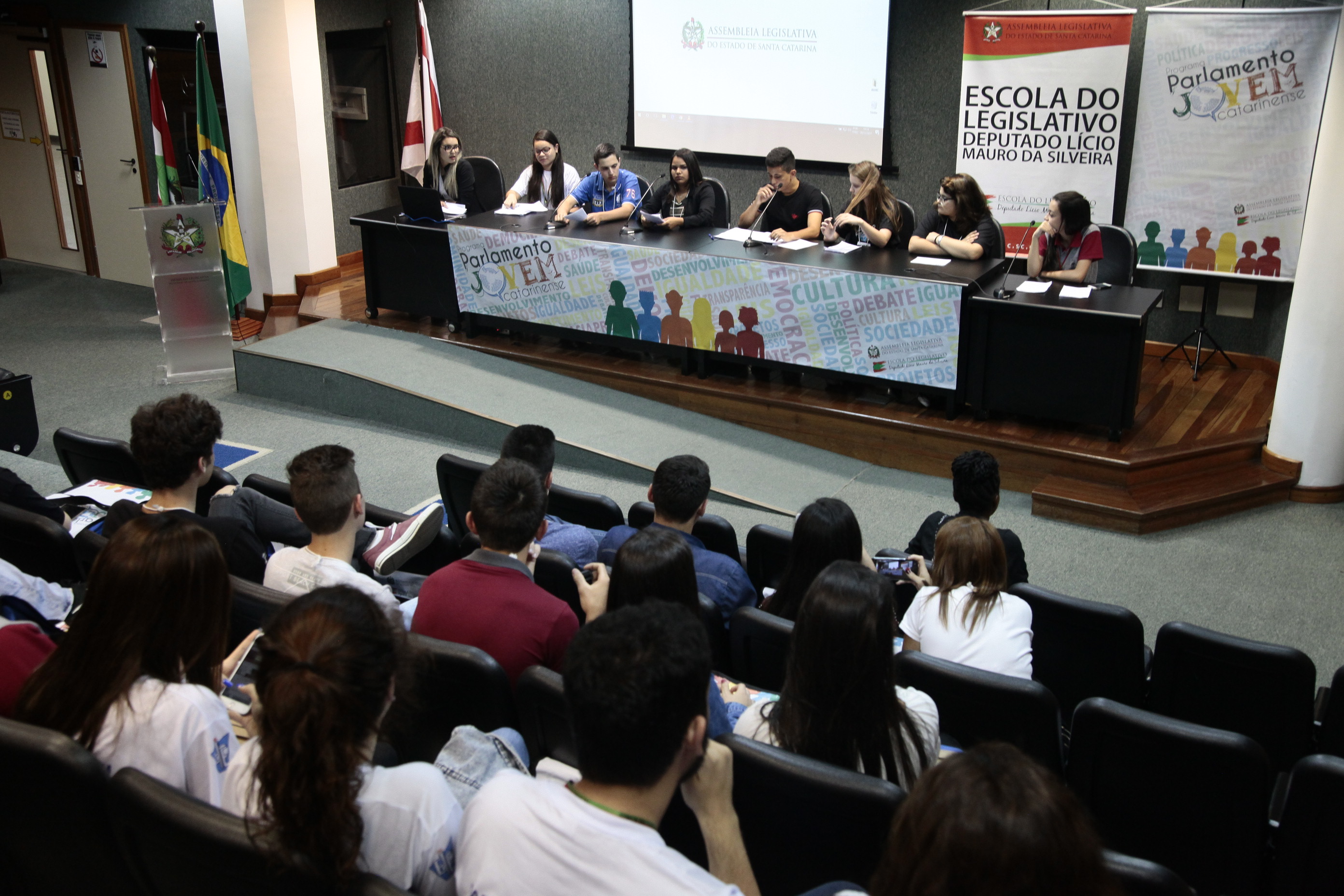 Parlamento Jovem - Instalação da CCJ