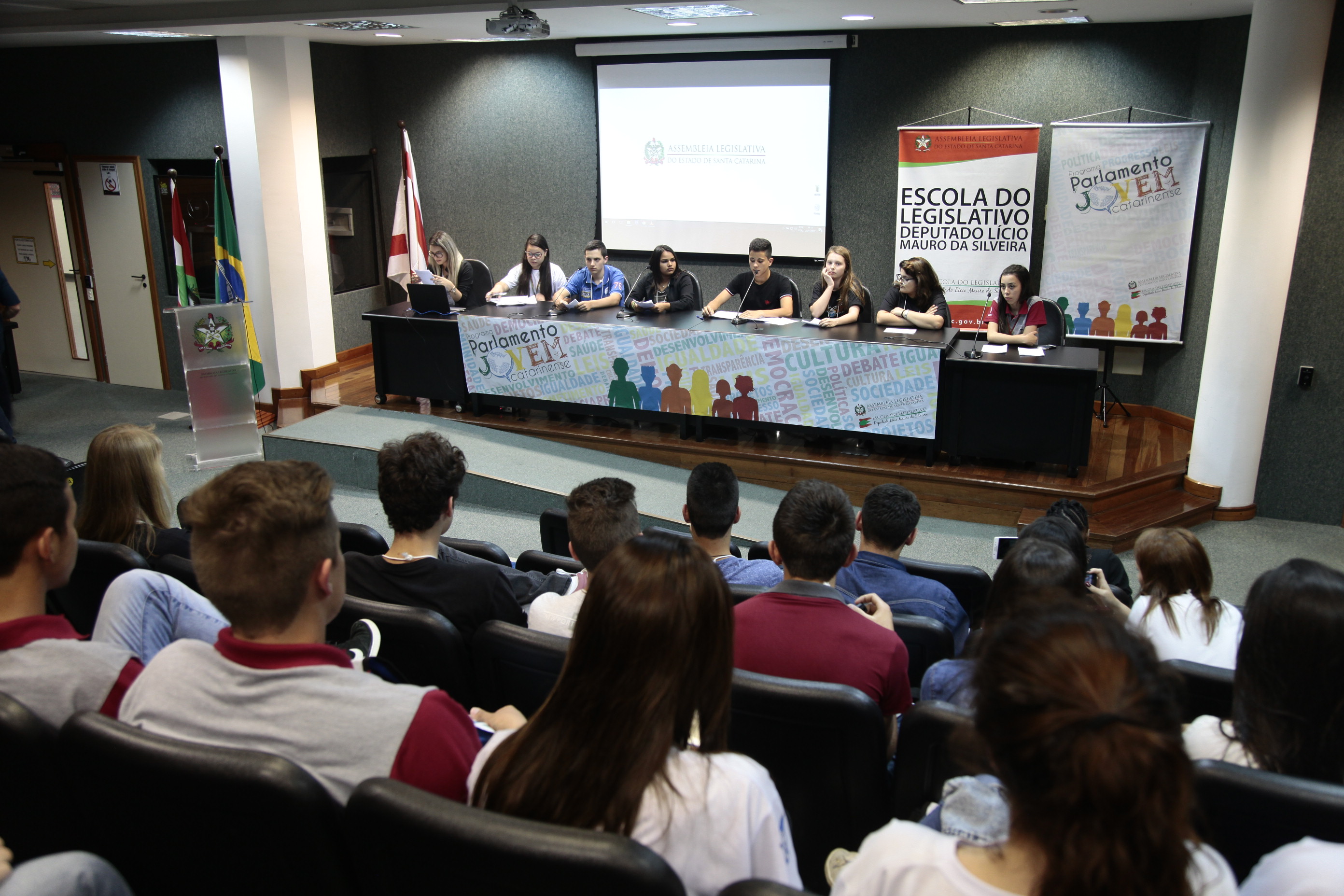 Parlamento Jovem - Instalação da CCJ
