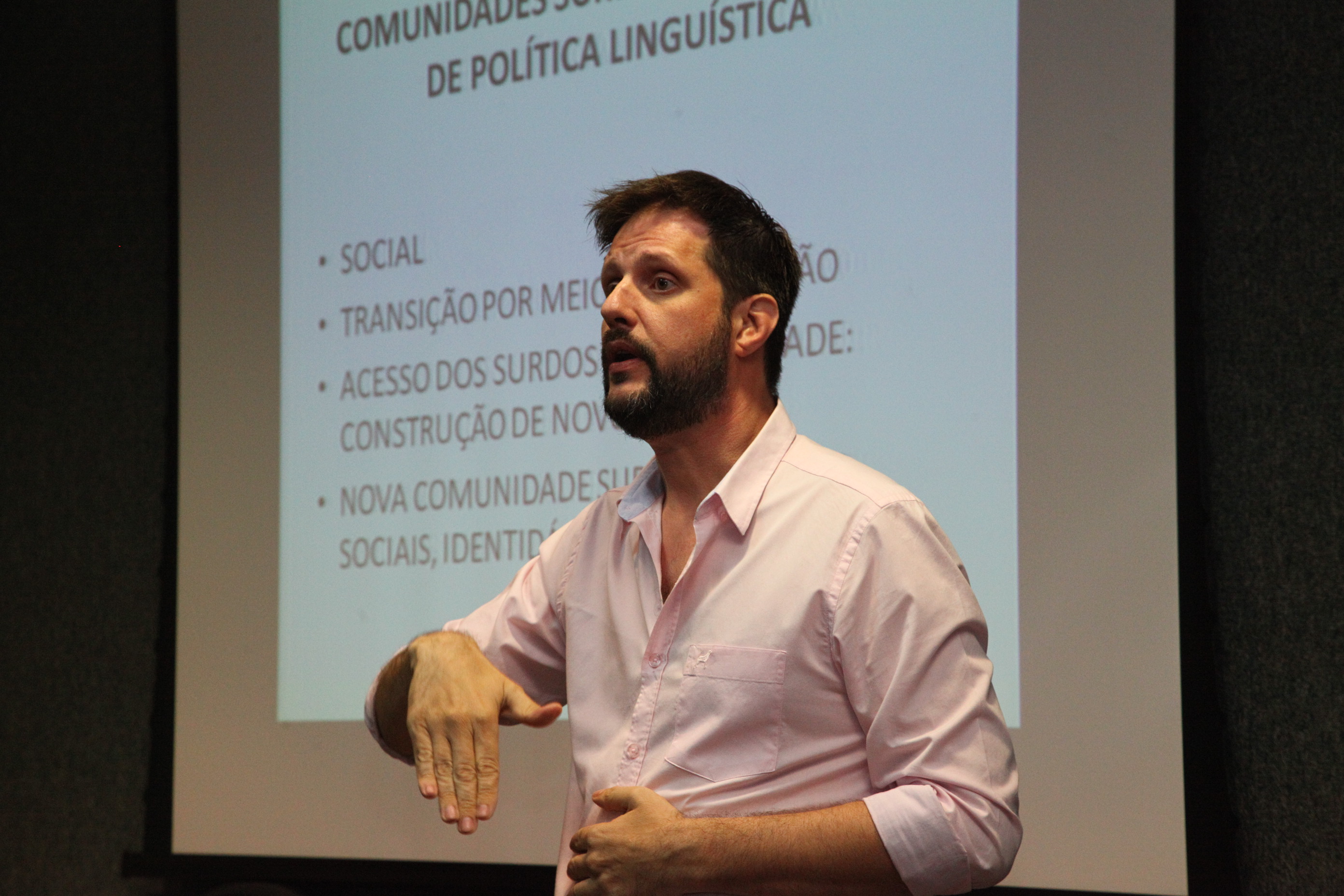 II Seminário dos Povos Surdos - André Ribeiro Reichert