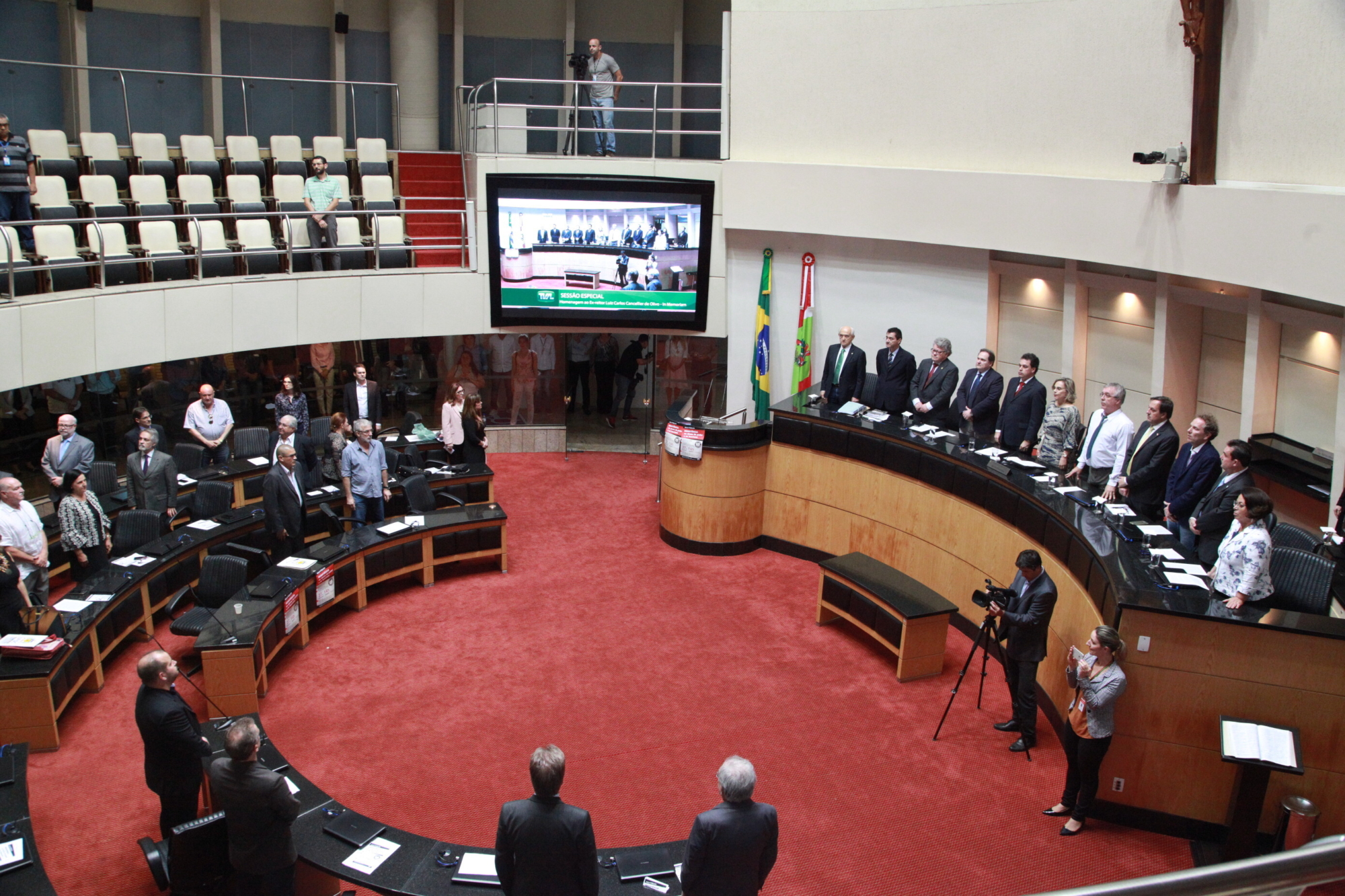 Parlamento relembra trajetória de Luiz Carlos Cancellier