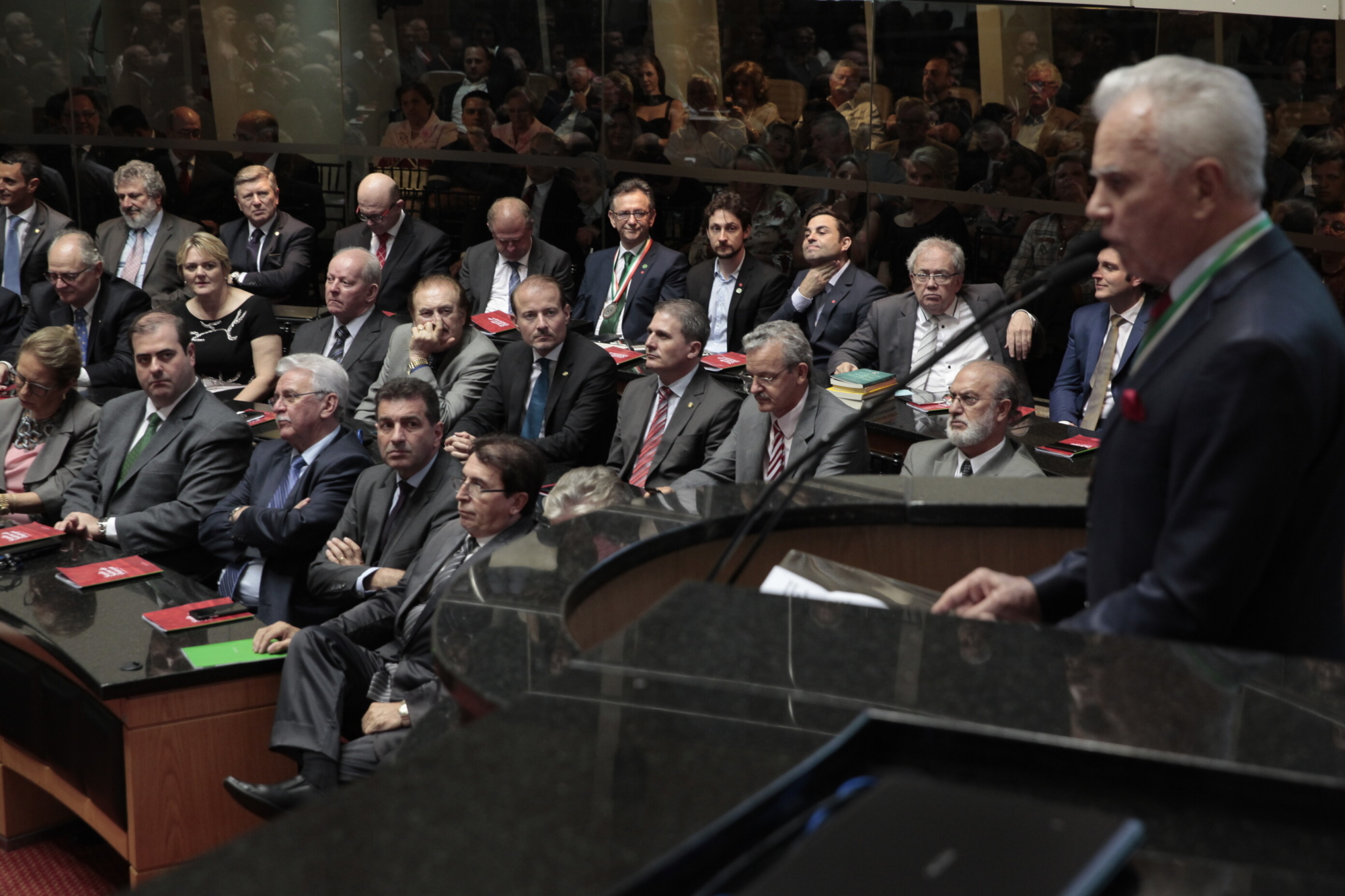Ninfo König representou os homenageados