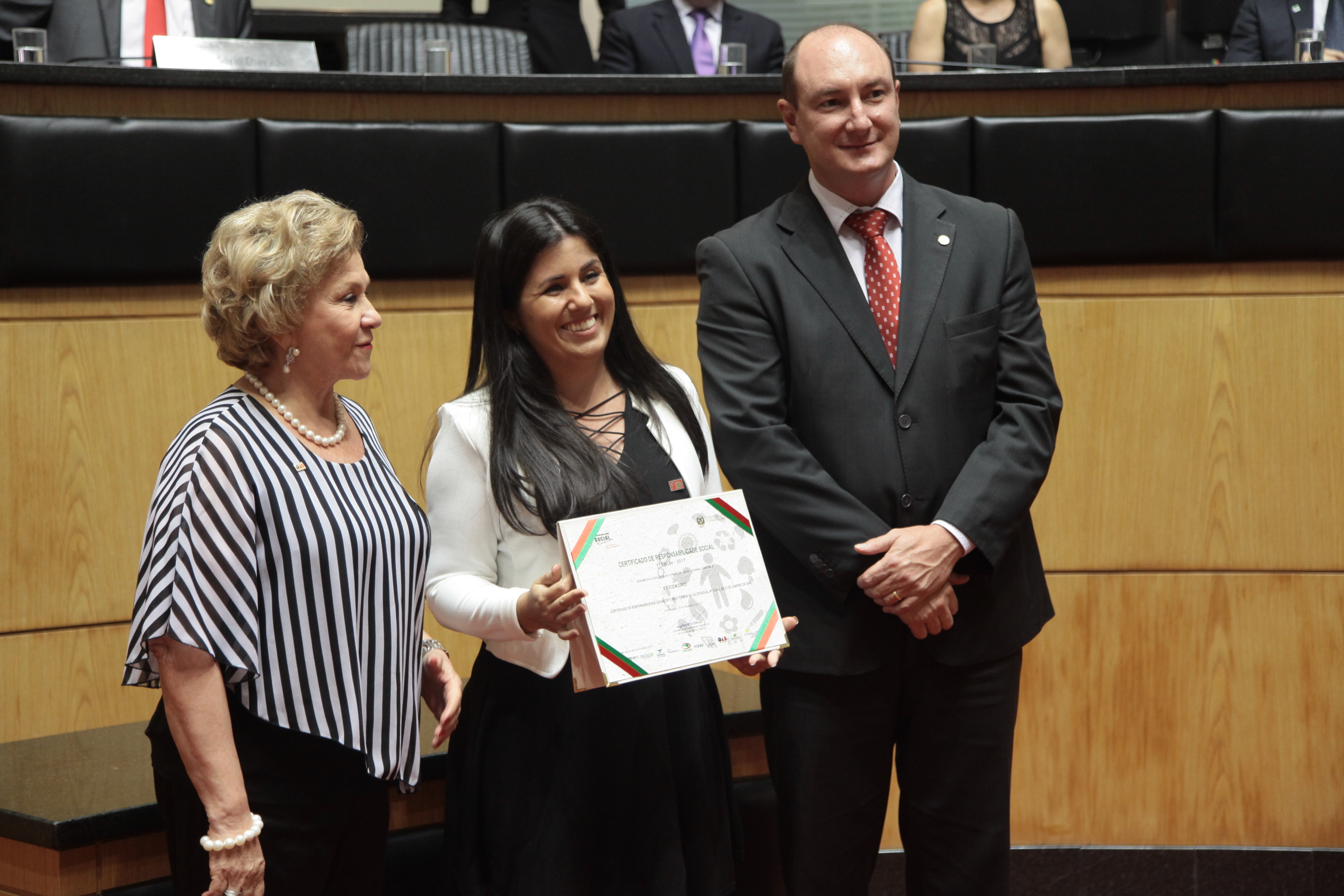 Sessão Especial - Certificado de Responsabilidade Social.