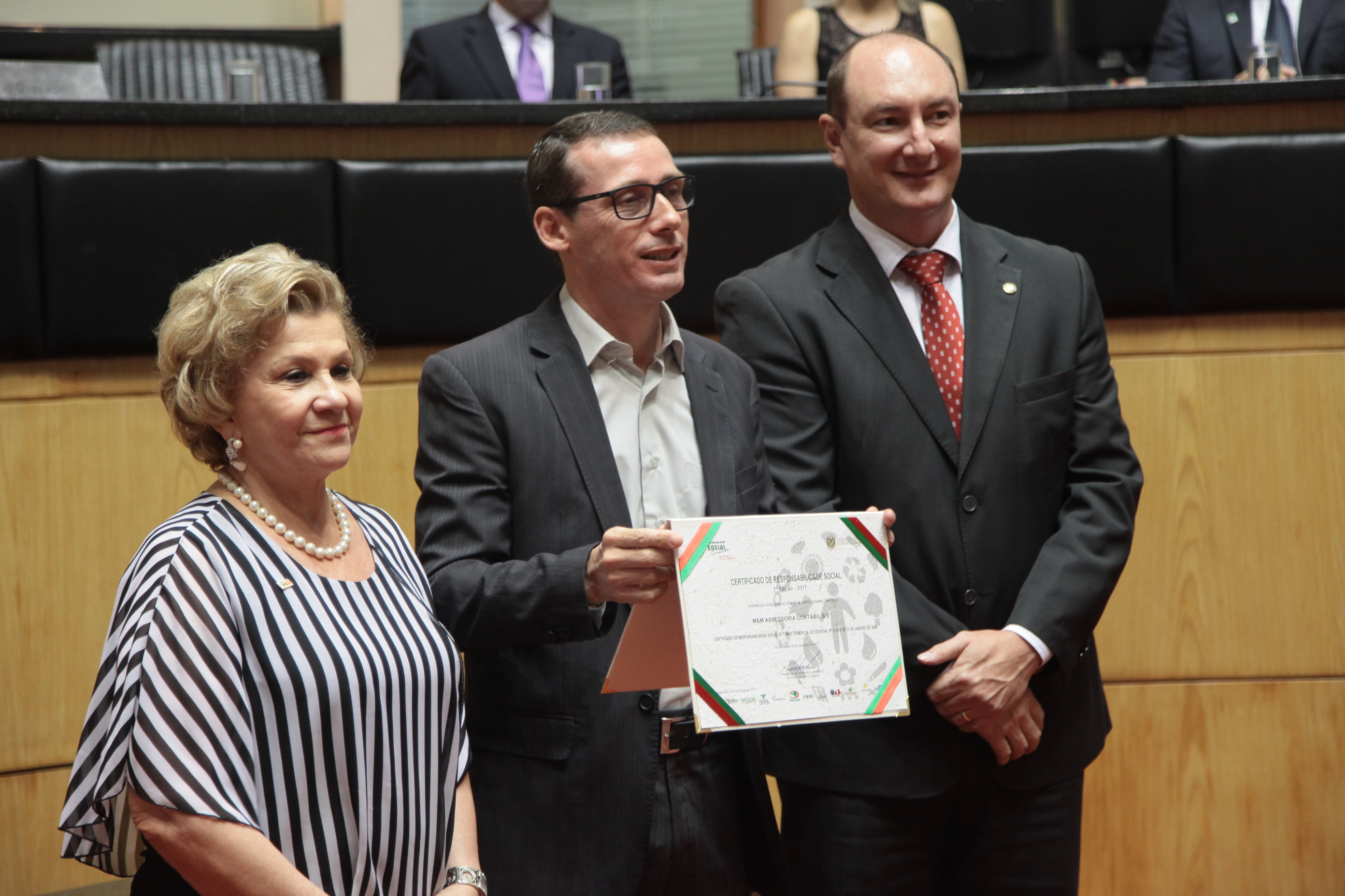 Sessão Especial - Certificado de Responsabilidade Social.