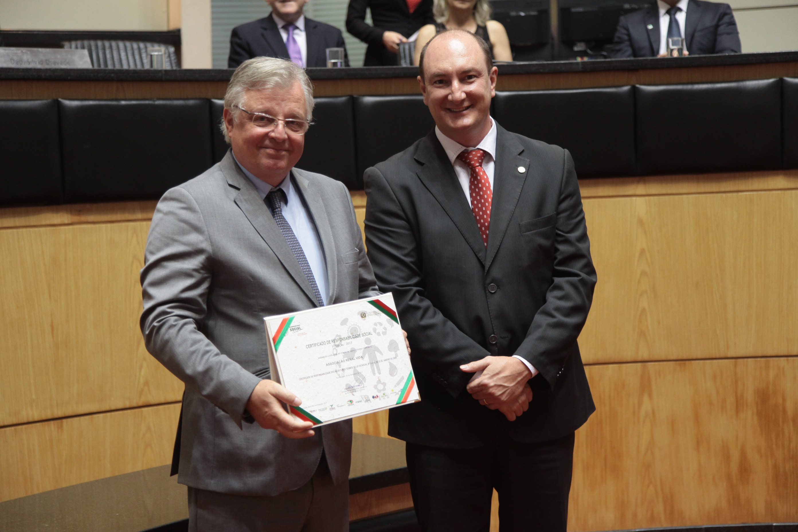 Sessão Especial - Certificado de Responsabilidade Social.