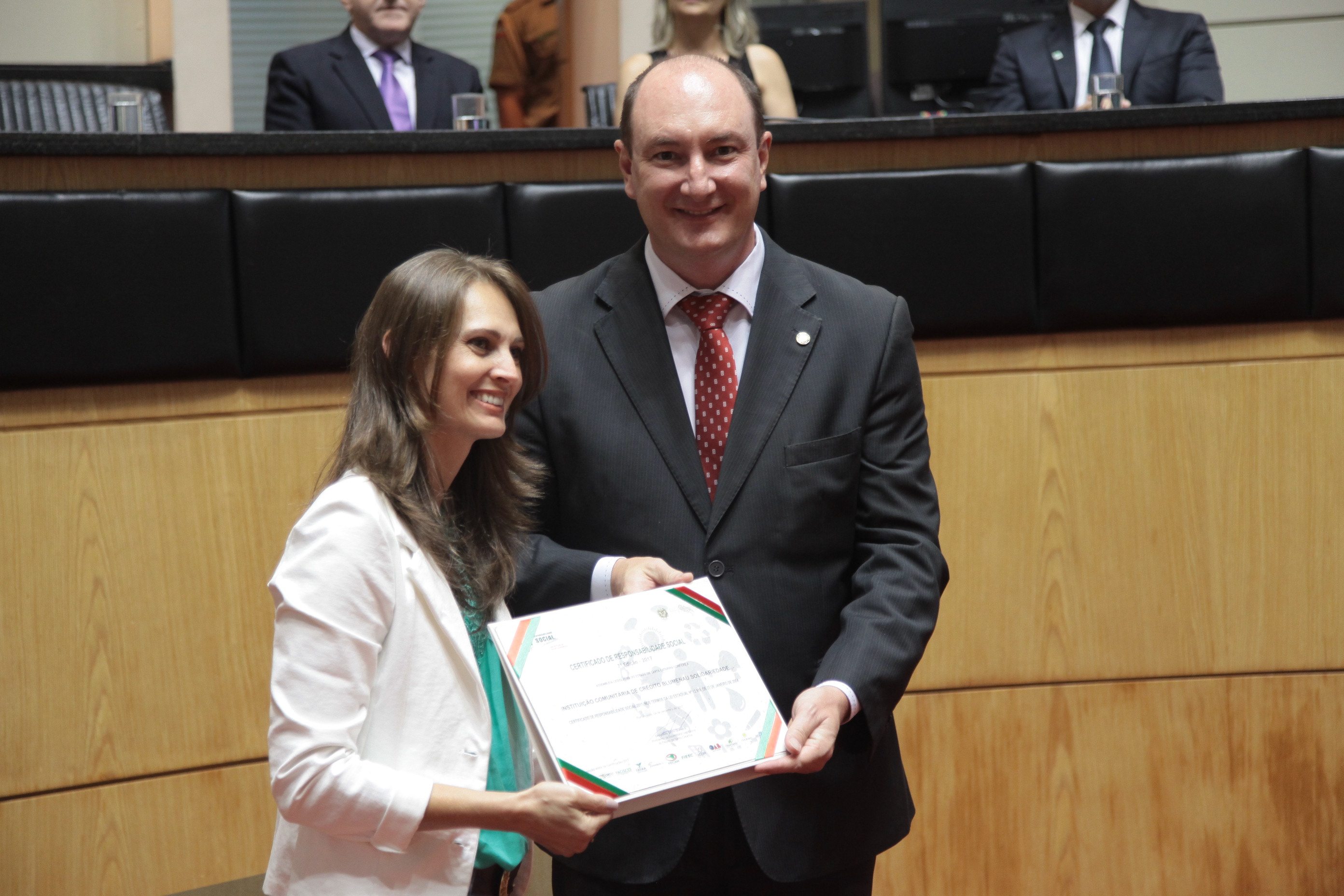 Sessão Especial - Certificado de Responsabilidade Social.
