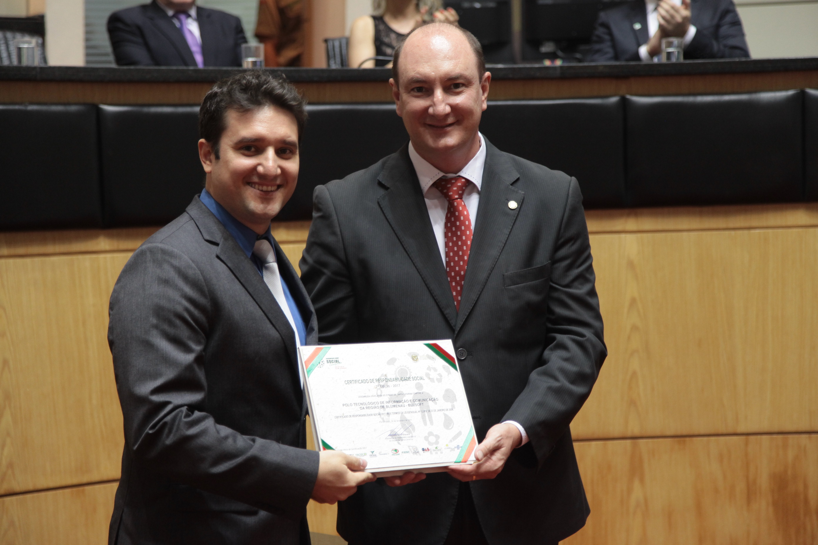 Sessão Especial - Certificado de Responsabilidade Social.