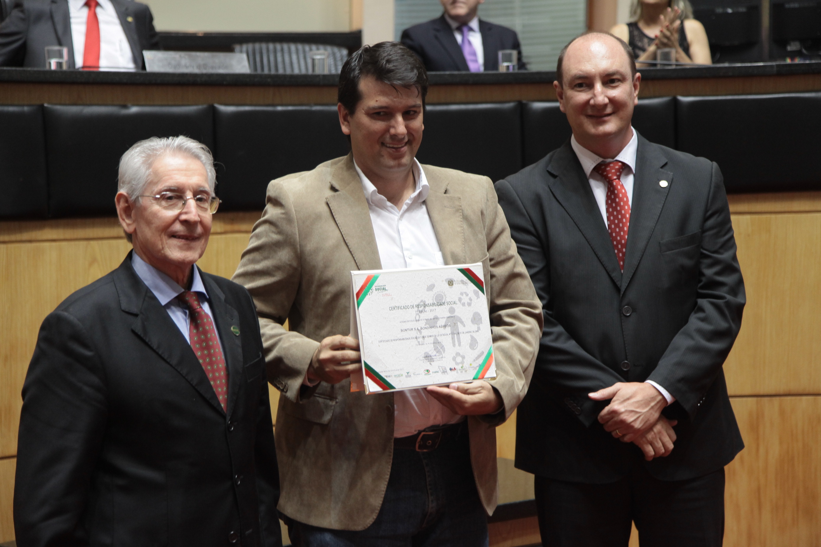Sessão Especial - Certificado de Responsabilidade Social.
