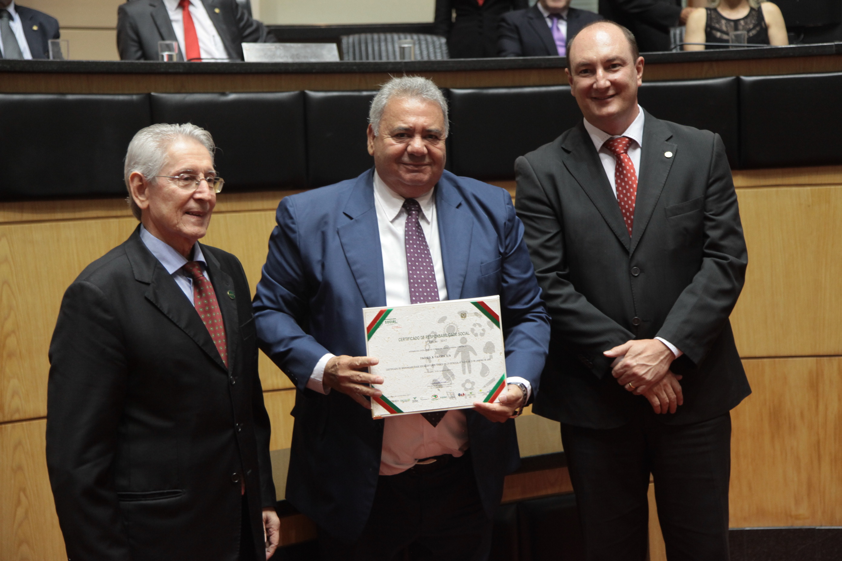 Sessão Especial - Certificado de Responsabilidade Social.