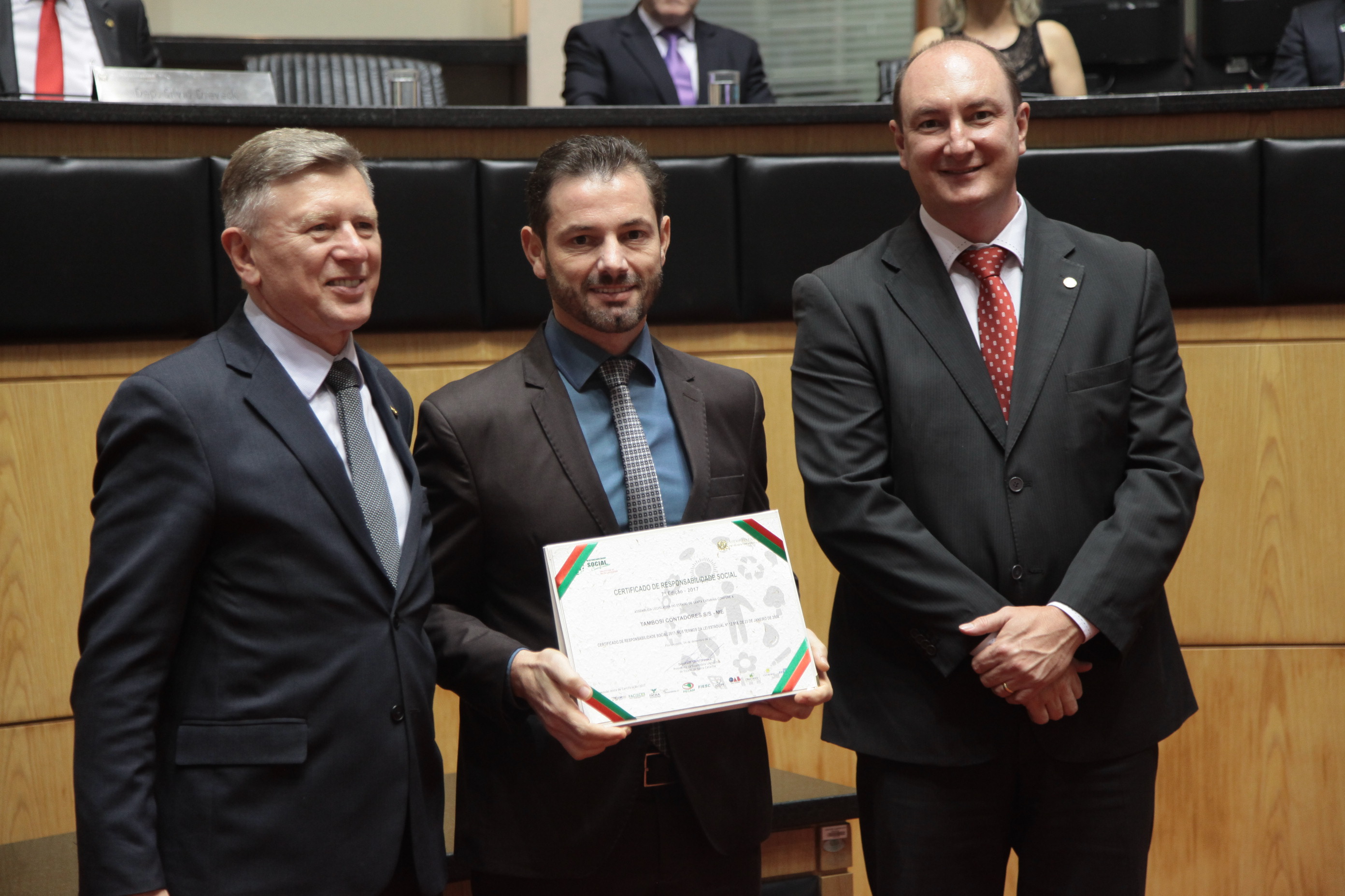 Sessão Especial - Certificado de Responsabilidade Social.