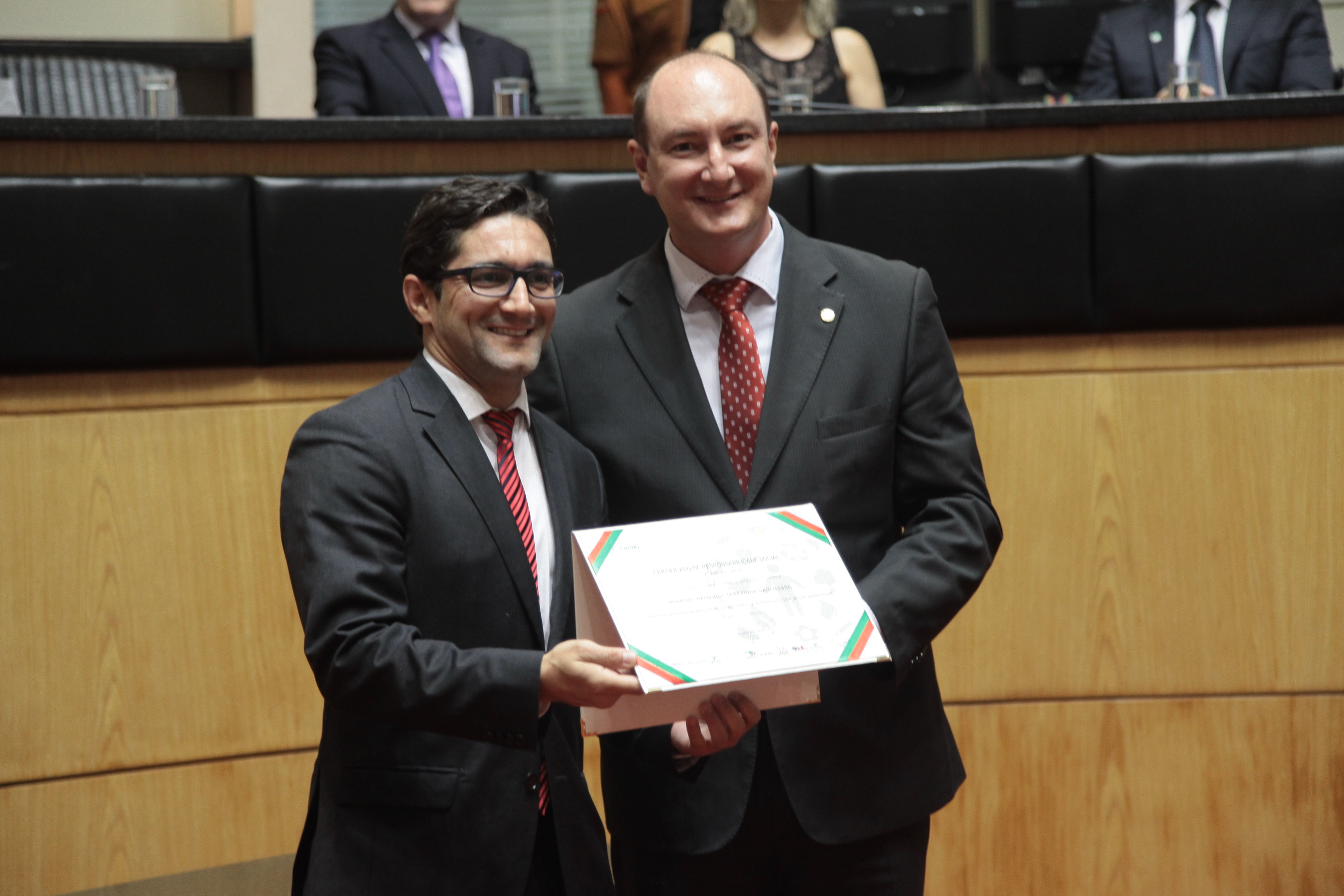 Sessão Especial - Certificado de Responsabilidade Social.