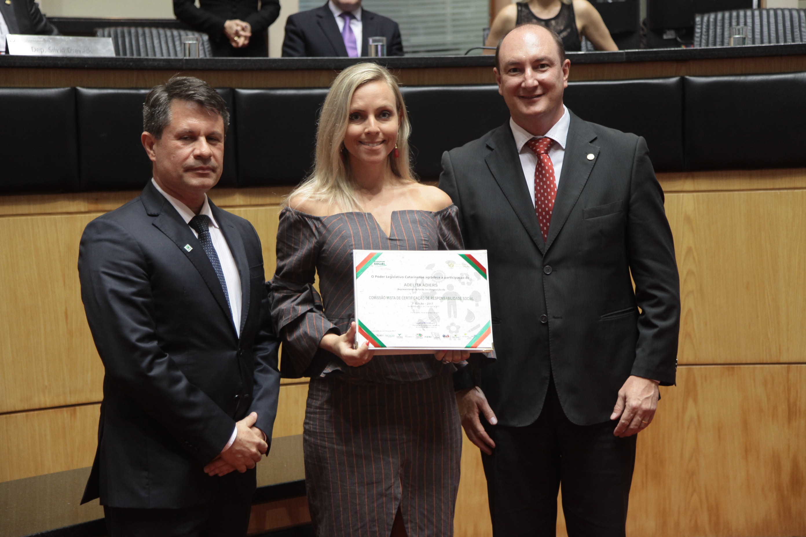 Sessão Especial - Certificado de Responsabilidade Social.