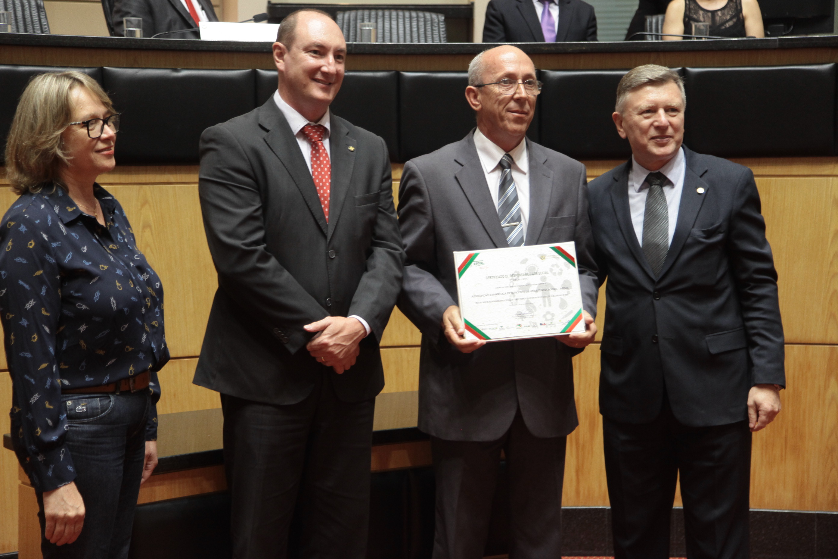 Sessão Especial - Certificado de Responsabilidade Social.