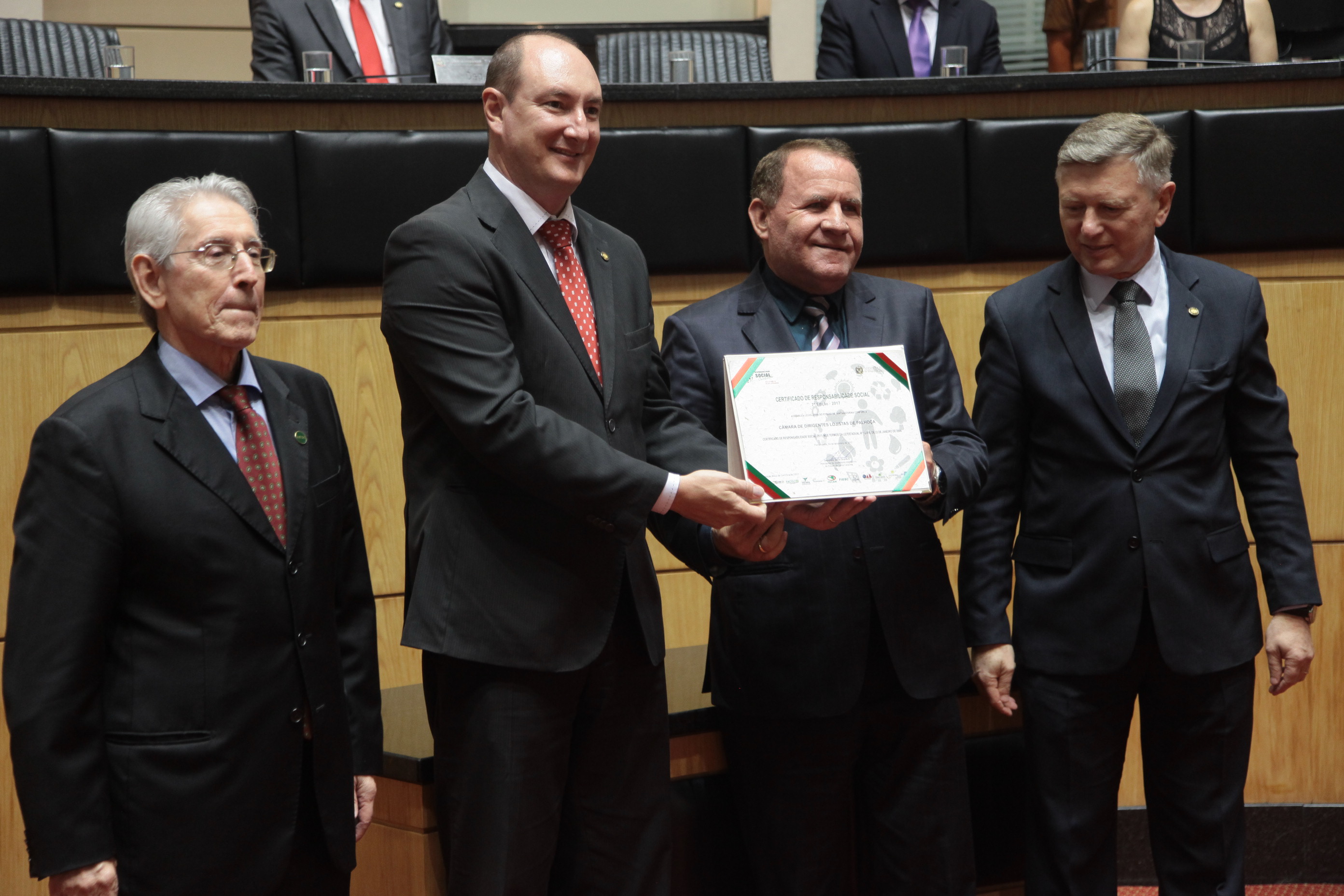 Sessão Especial - Certificado de Responsabilidade Social.