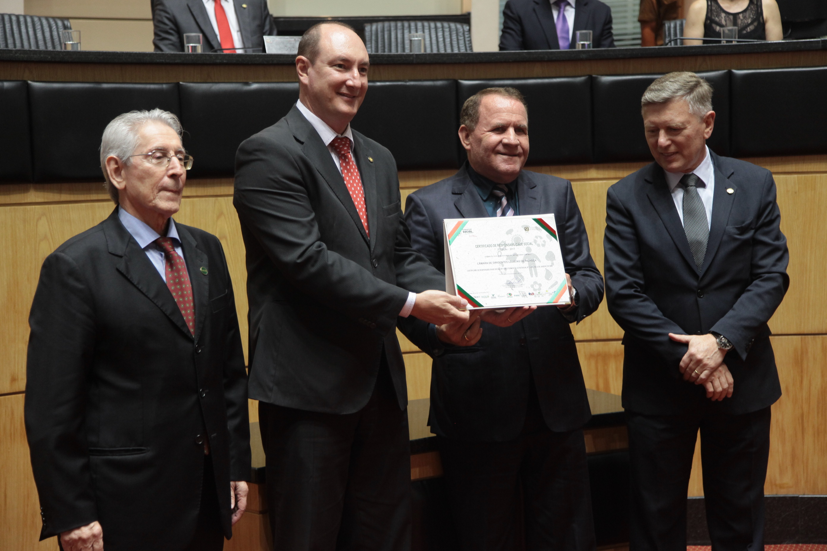 Sessão Especial - Certificado de Responsabilidade Social.