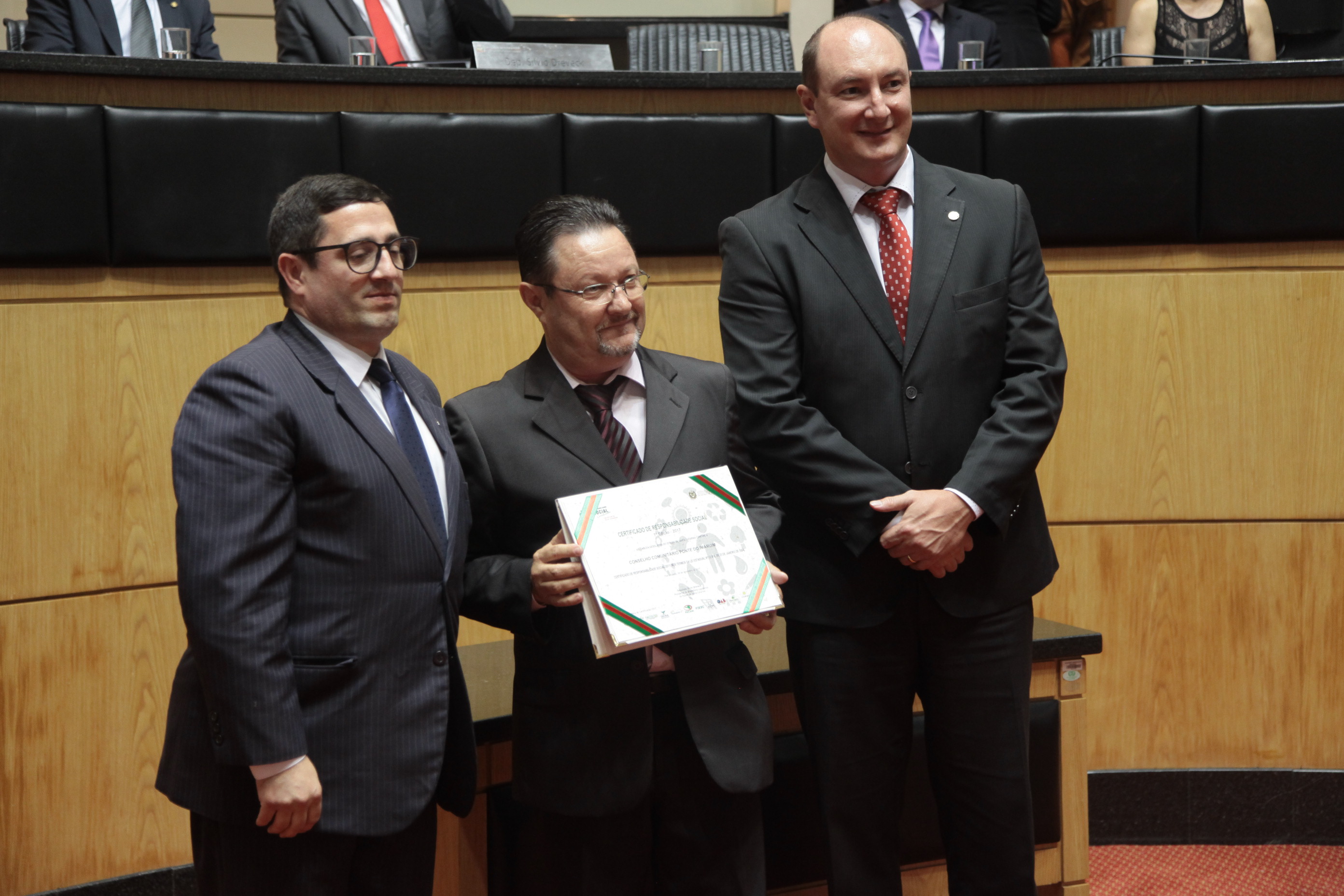 Sessão Especial - Certificado de Responsabilidade Social.