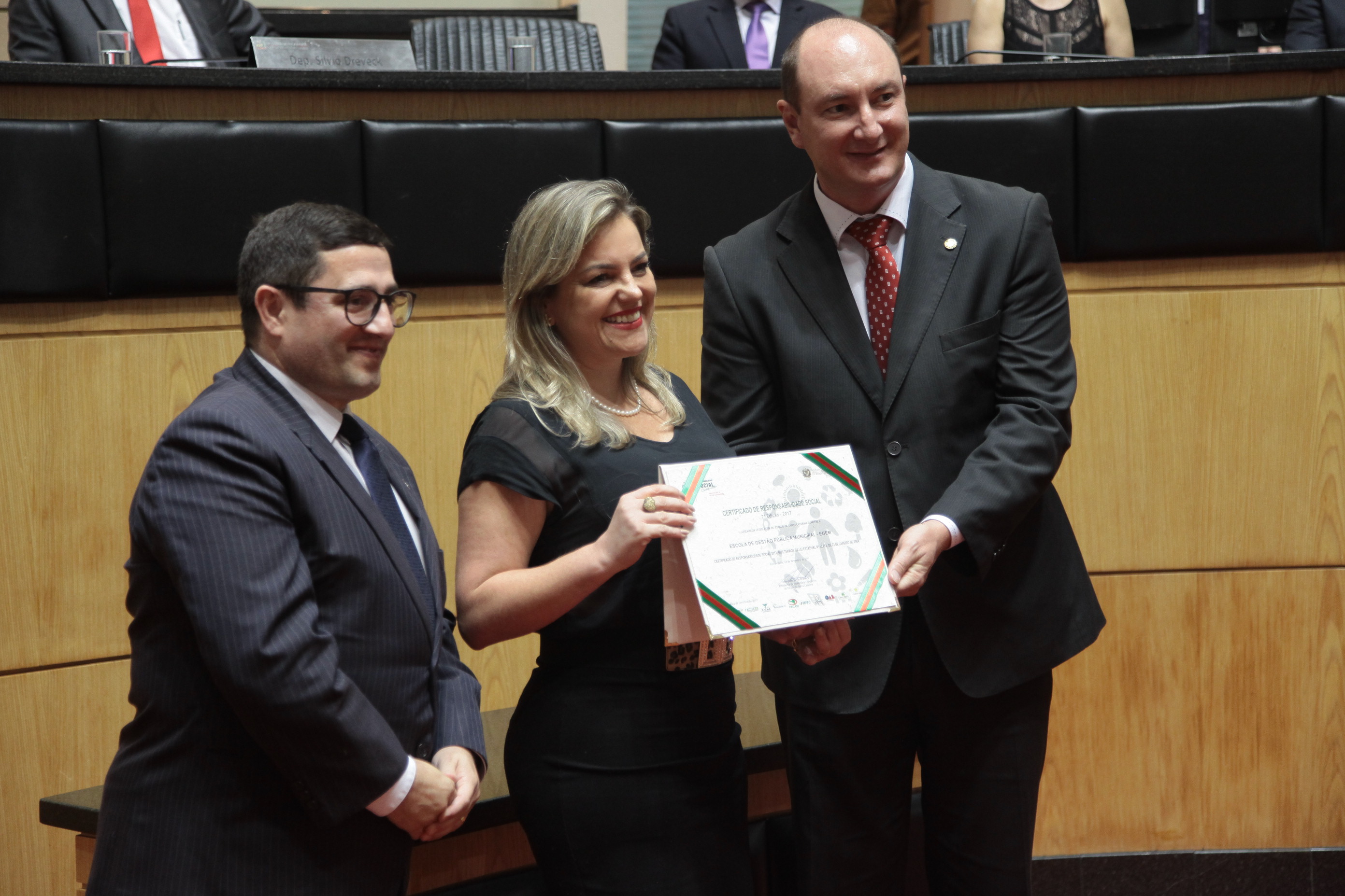 Sessão Especial - Certificado de Responsabilidade Social.