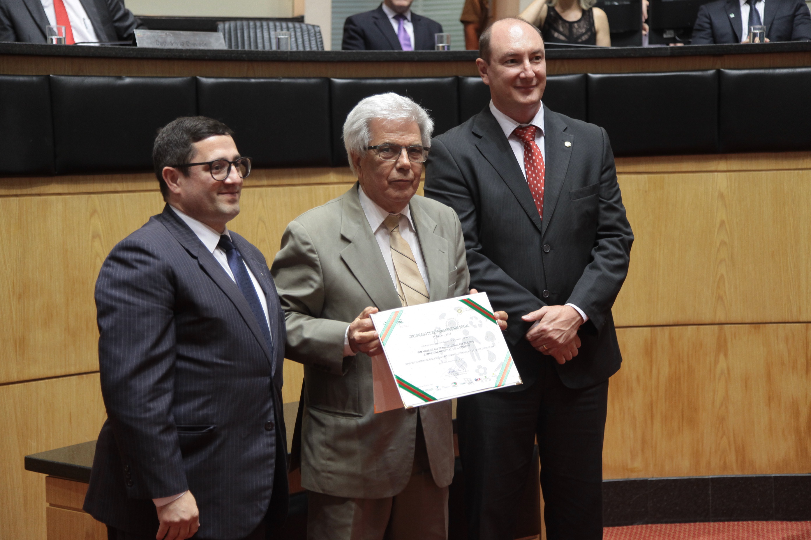 Sessão Especial - Certificado de Responsabilidade Social.