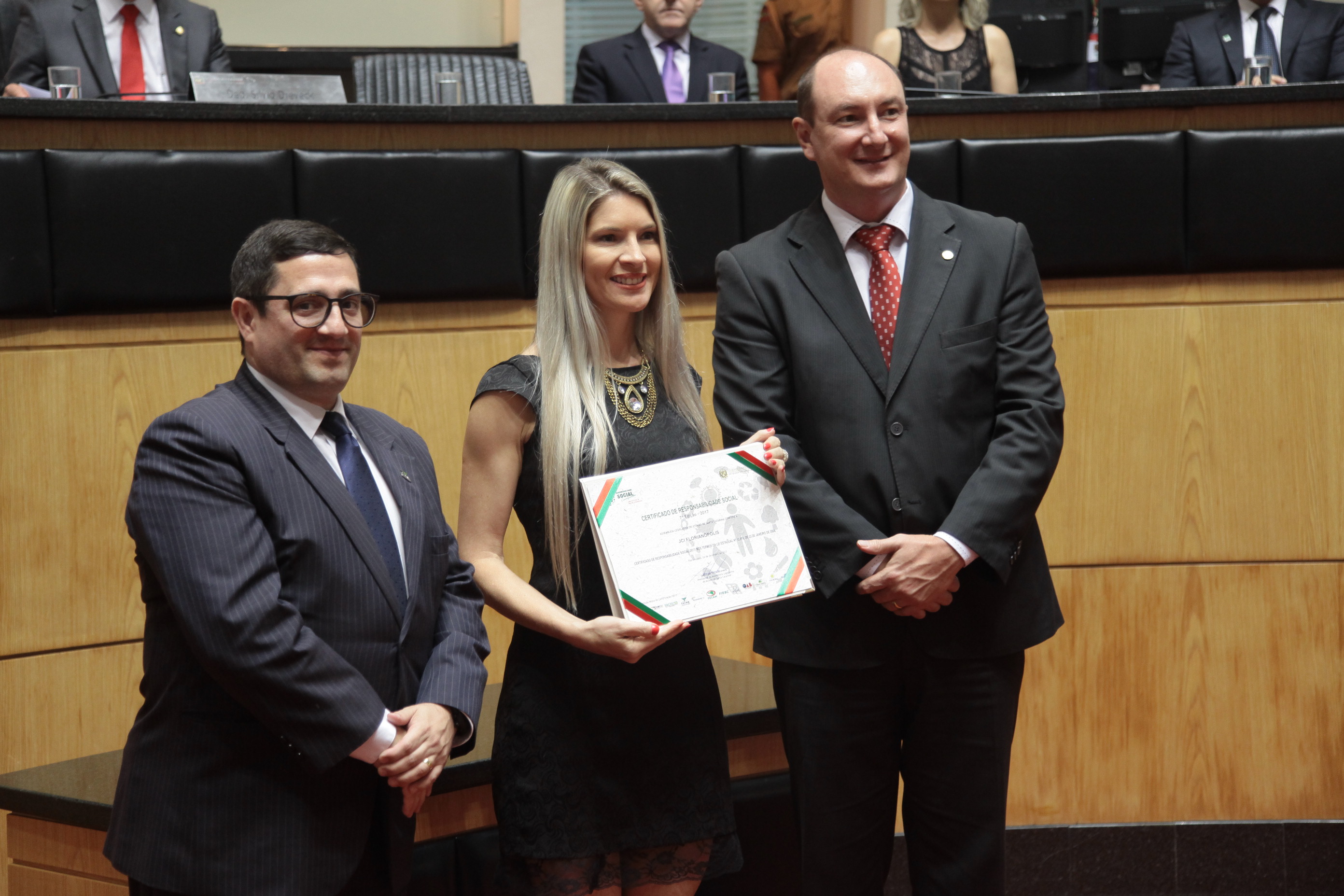 Sessão Especial - Certificado de Responsabilidade Social.