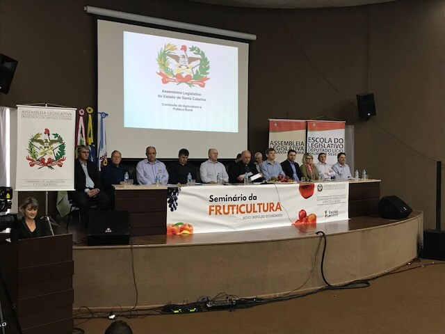 Seminário discute políticas para o incentivo da fruticultura em SC